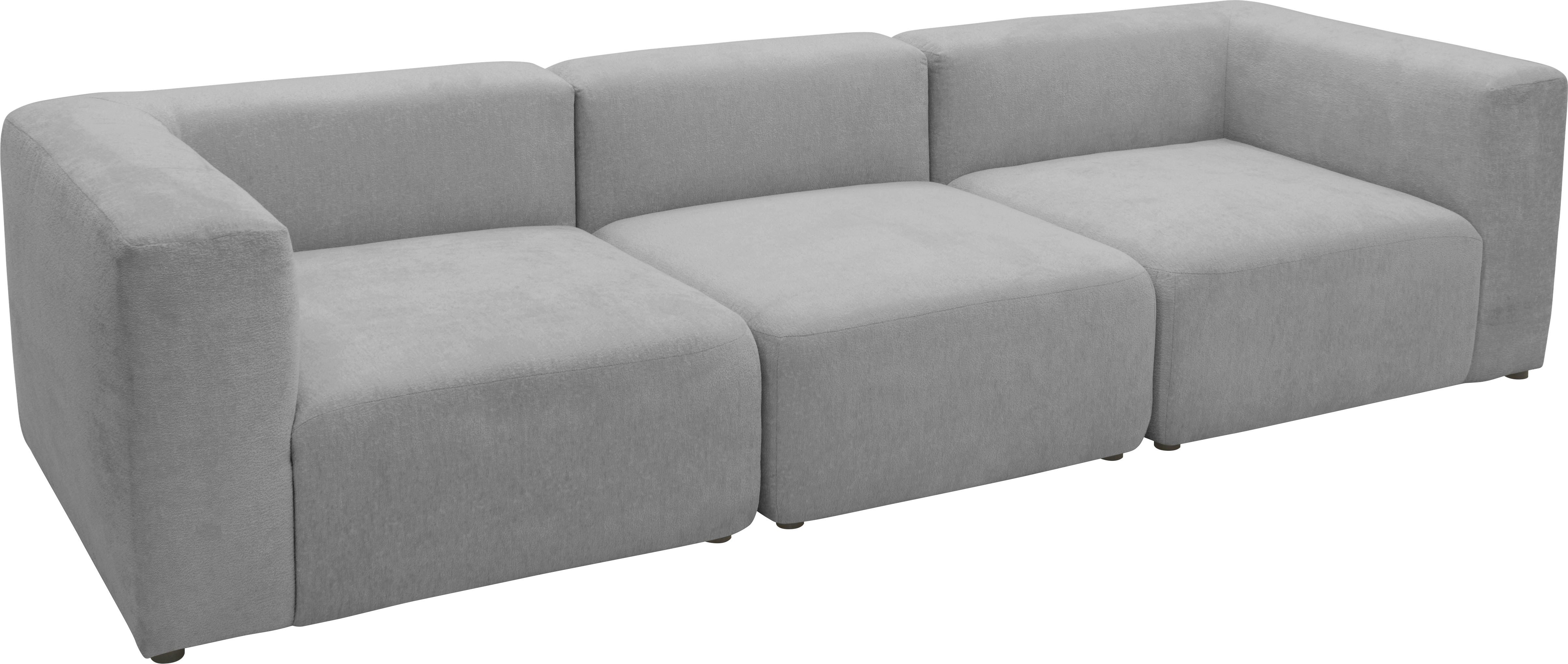 Home affaire 3-Sitzer Utvik bestehend aus 2 Eck- und 1 Mittelelement, einzelne Module für individuelle Zusammenstellung