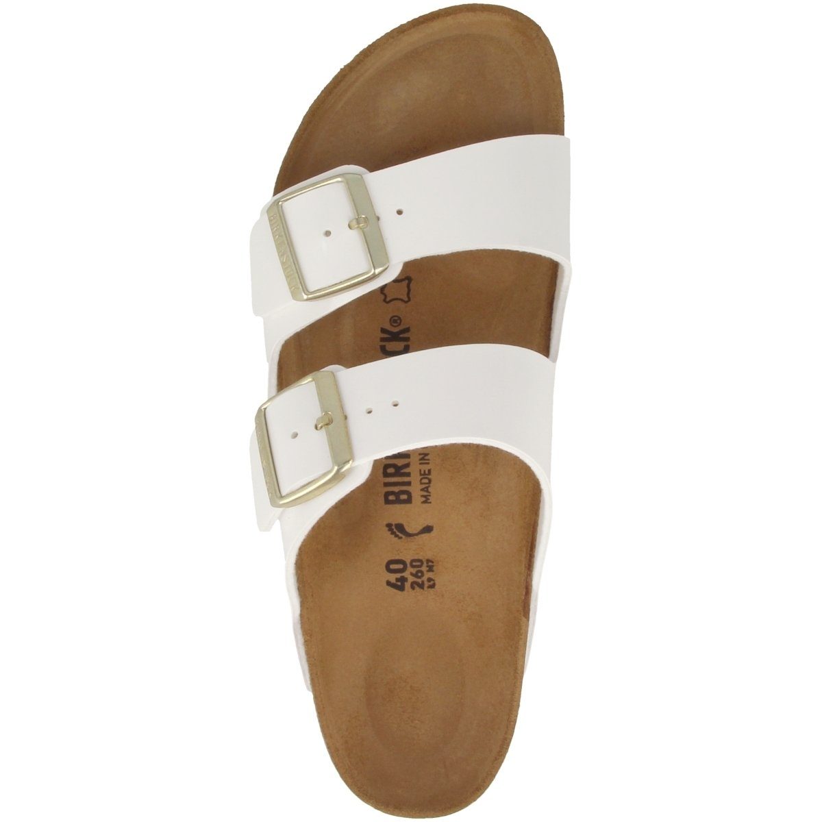 Birkenstock Arizona Birko-Flor Lack schmal Unisex Erwachsene Sandale Sandaletten, Sommerschuhe, Badeschuhe, Riemchen, Schlappen