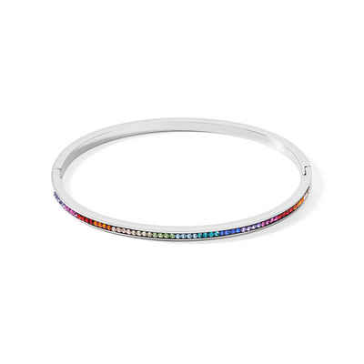 COEUR DE LION Perlenarmband Coeur de Lion Armreif 0129/33-1517 Edelstahl Multicolor