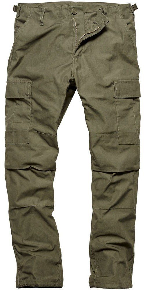 Vintage Industries Cargohose Oliv