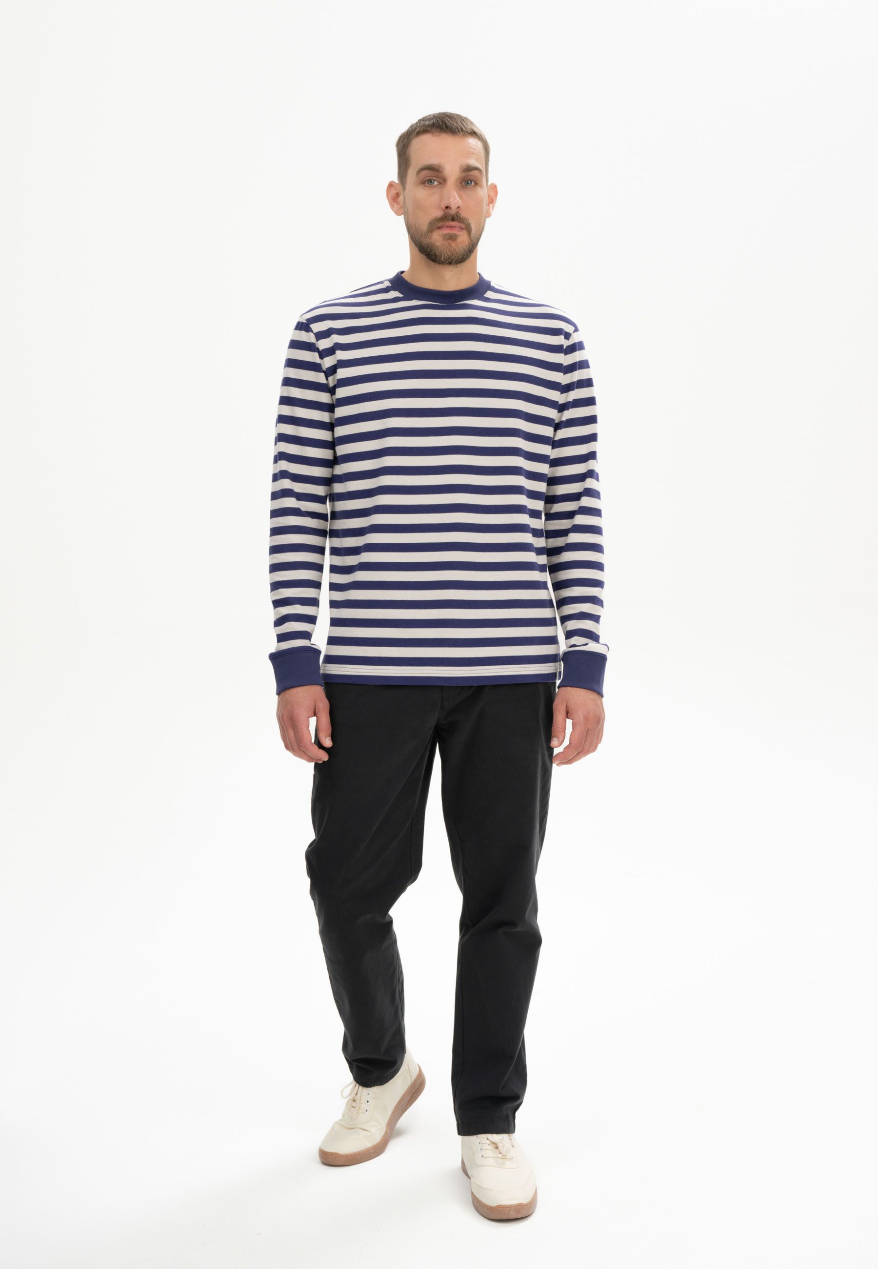 MELA Langarmshirt Langarmshirt Style TEJAS Rippbündchen