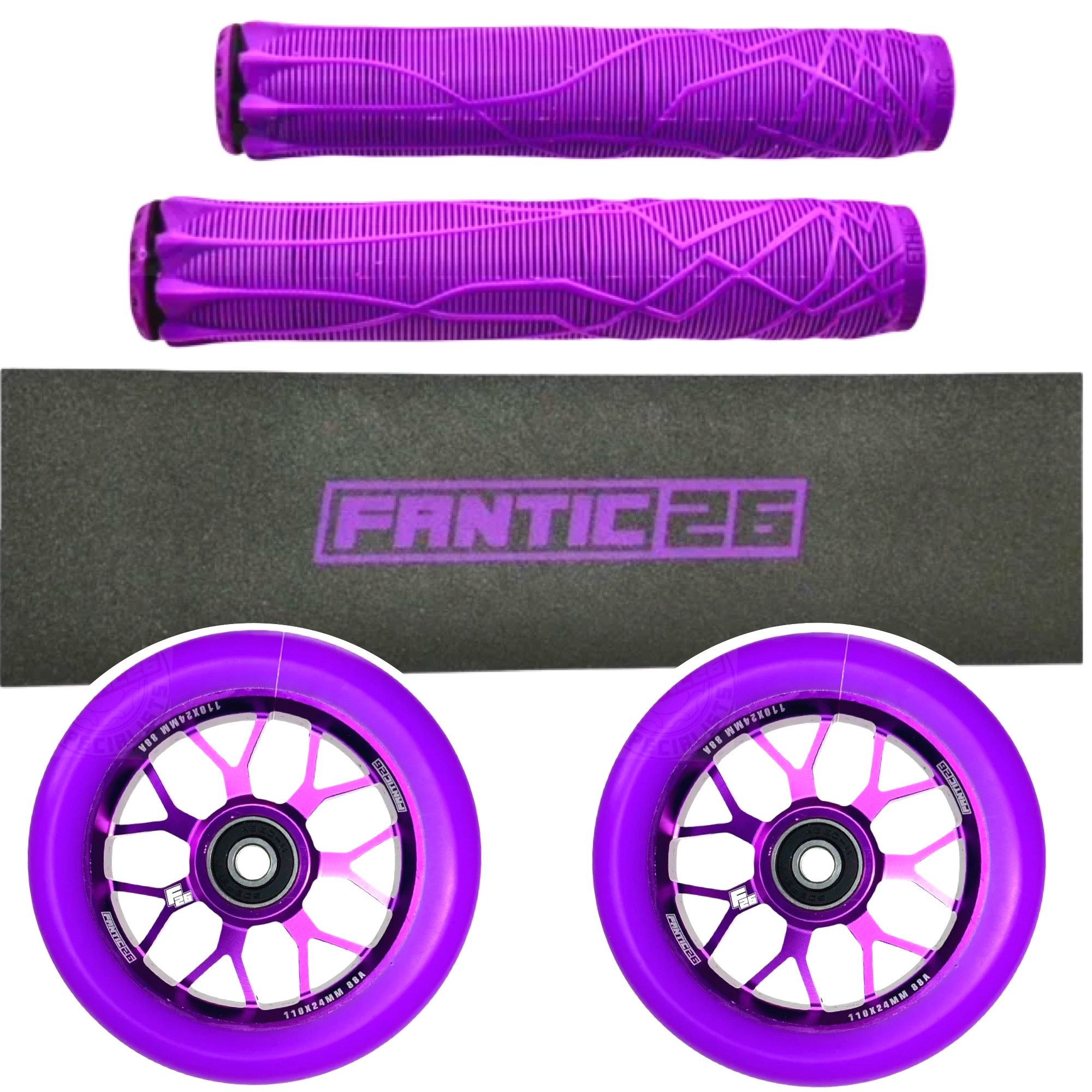 Fantic26 Stuntscooter A+ Fantic26 Stunt-Scooter Ersatzteile Bundle Spar-Sets