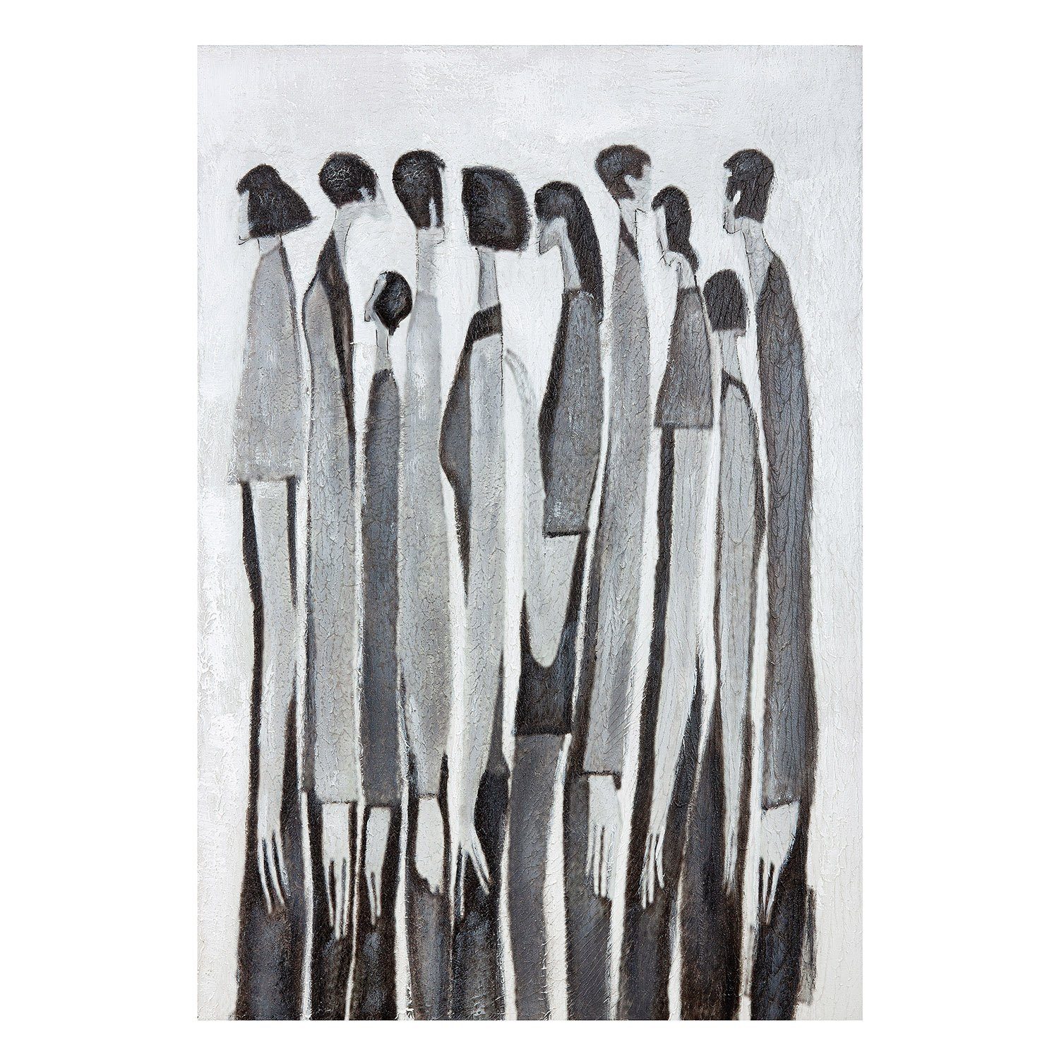 GILDE Bild GILDE Bild Melancholia - schwarz-weiß - H. 92cm x B. 60cm