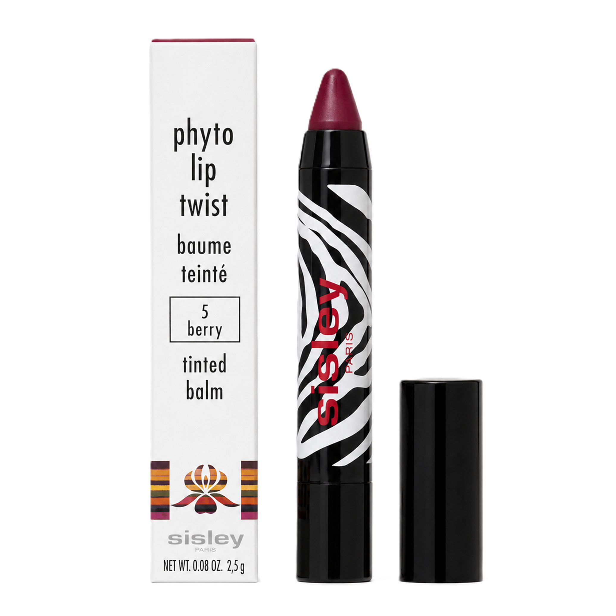 sisley Lippenstift Sisley Phyto Lip Twist baume teinte 5 berry Tinted Balm Lippenbalsam