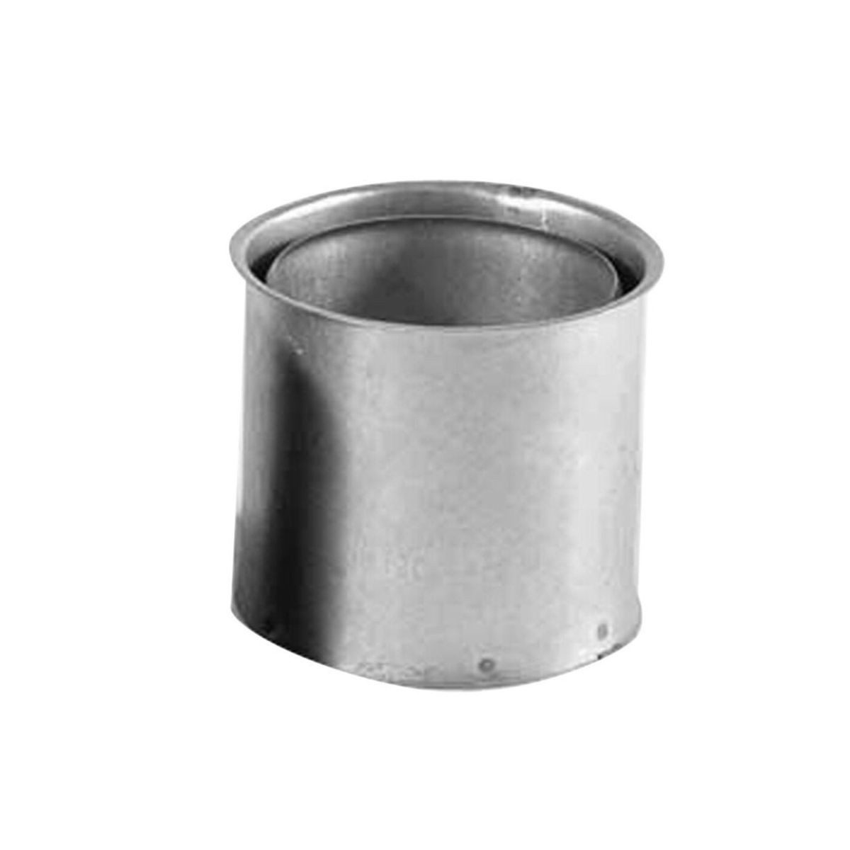 Kamino Flam Ofenrohr Wandfutter doppelt FAL Doppelwandfutter 1mm x Ø 100mm Stärke 0,6mm