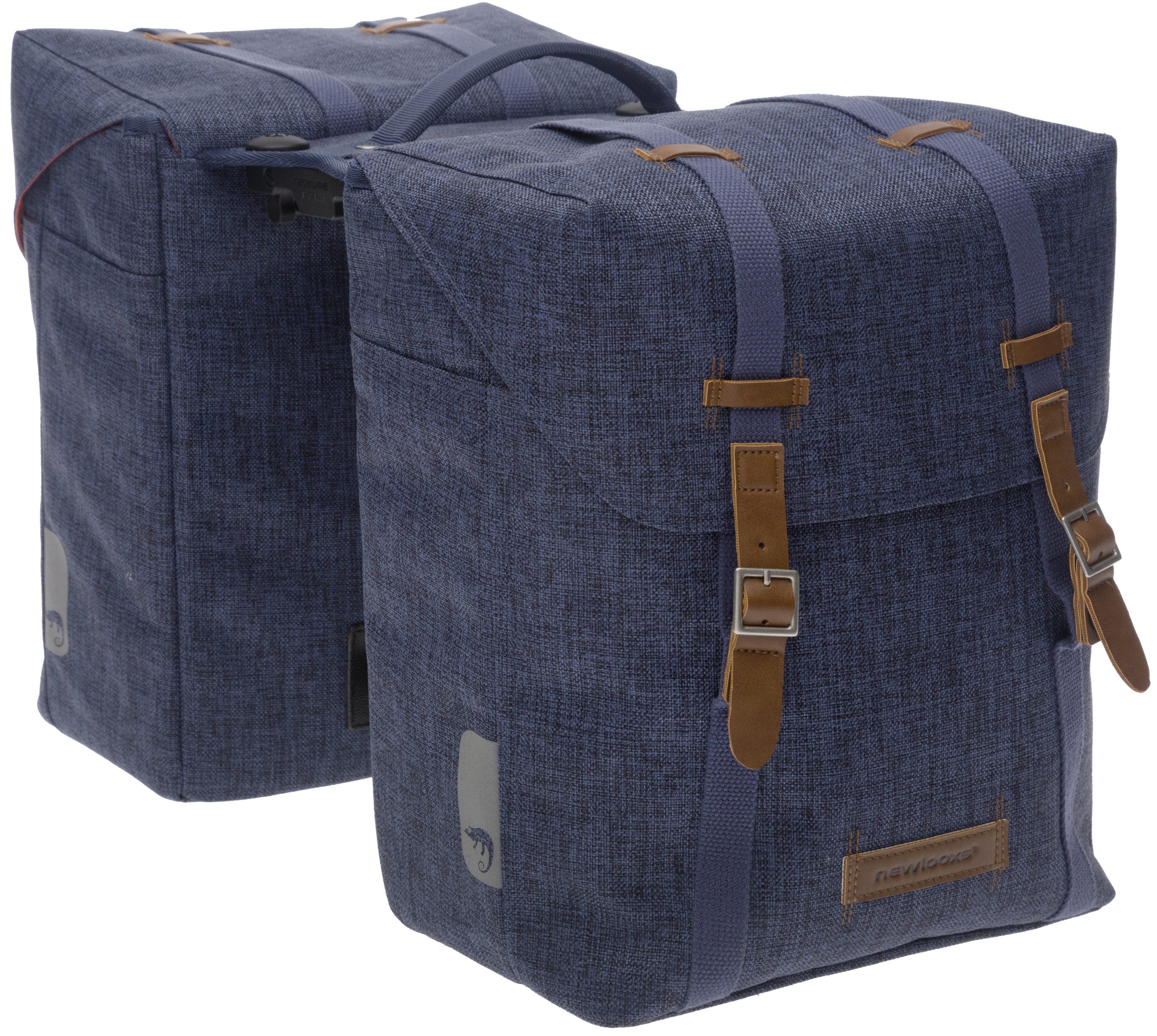 newlooxs Gepäckträgertasche, Fahrrad- Doppelpacktasche Mondi Double
