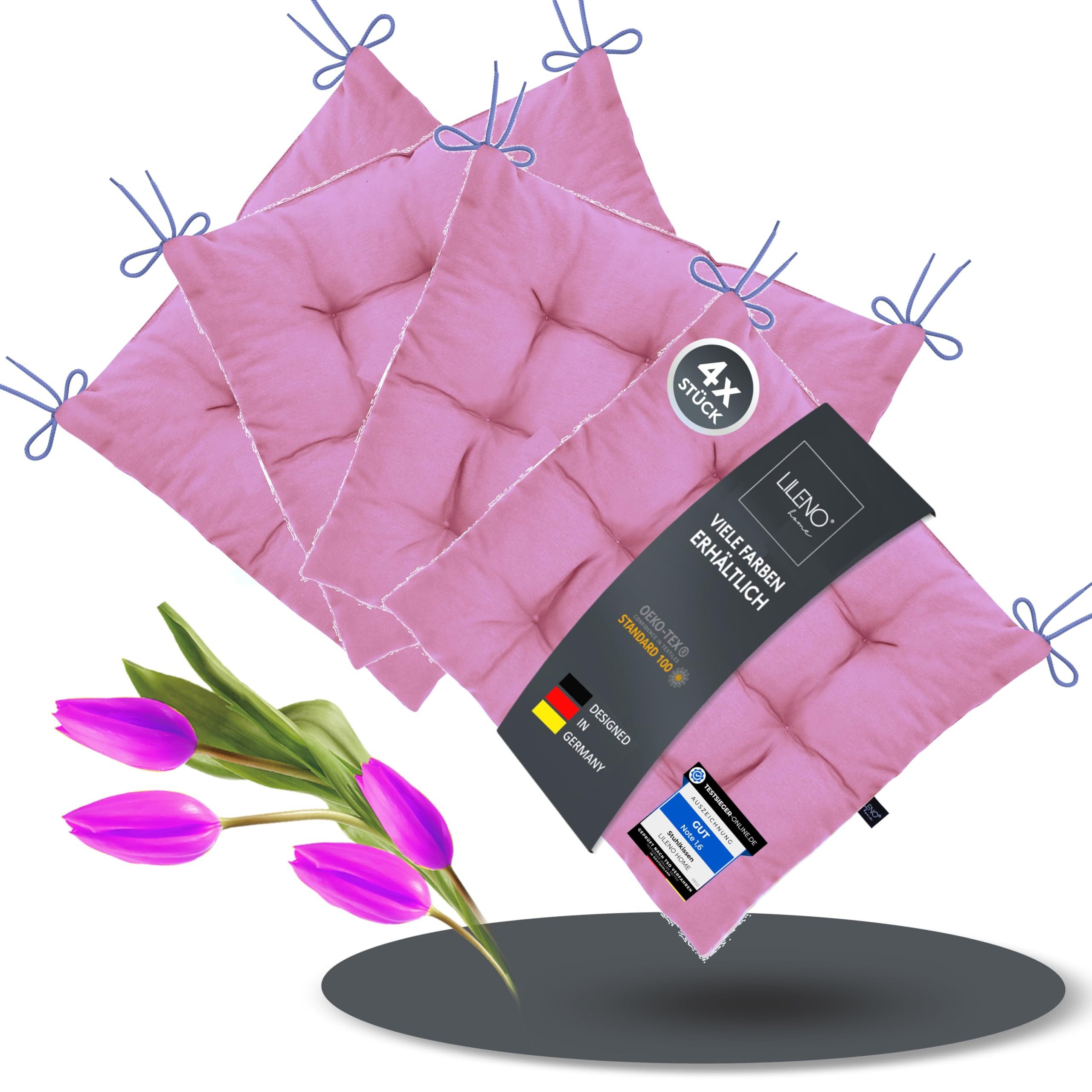 LILENO HOME Stuhlkissen Sitzkissen für Gartenstuhl, günstig online kaufen