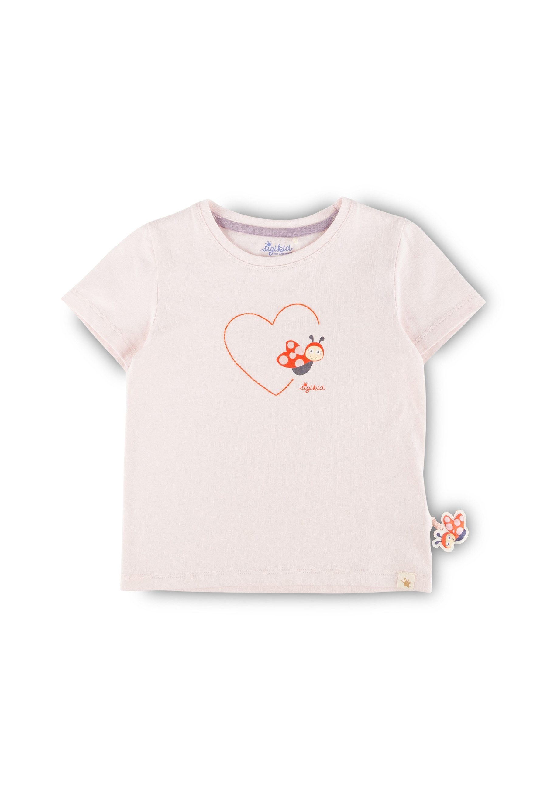 T-Shirt T-Shirt happy ladybug für Kinder Mädchen