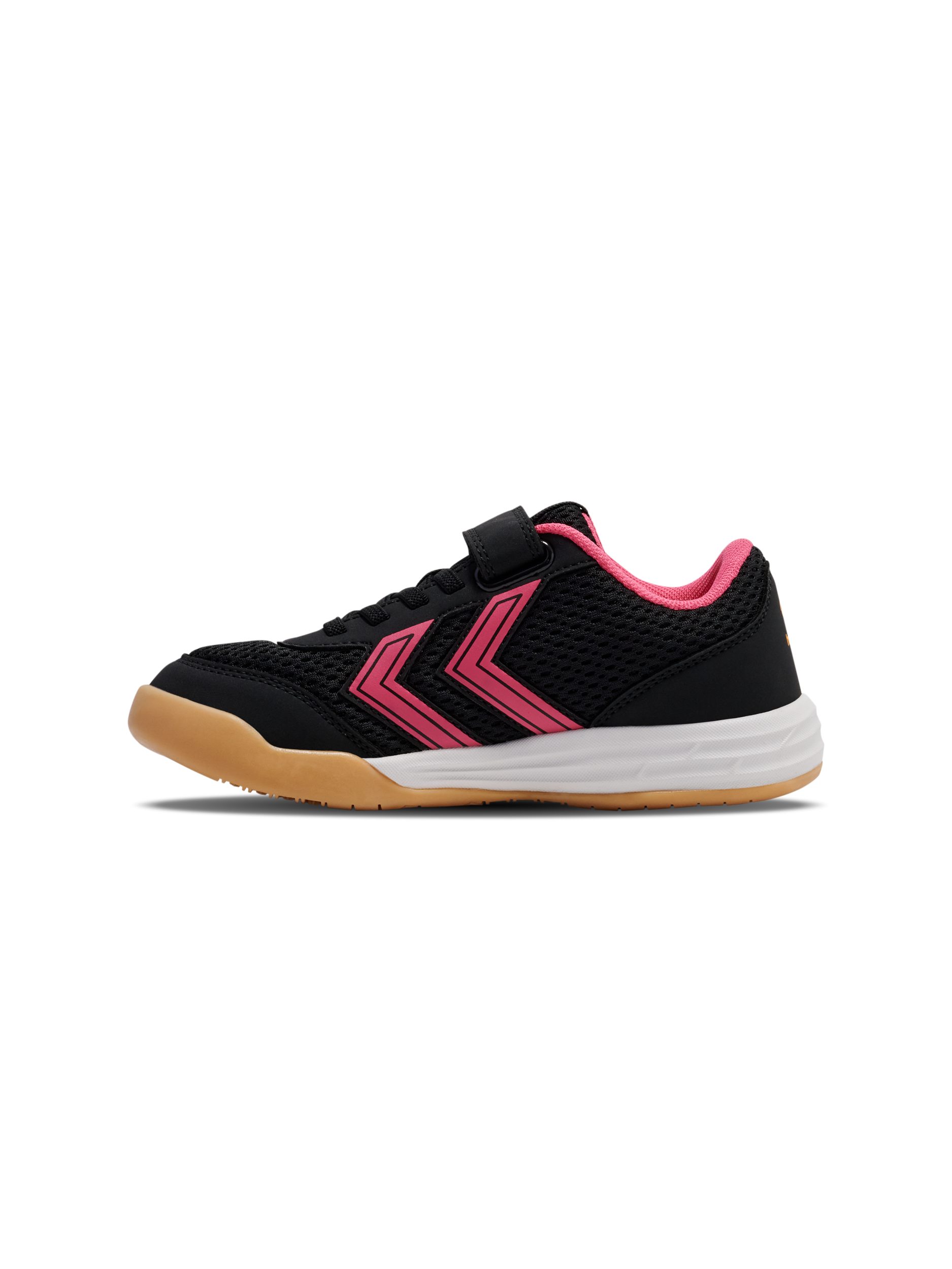 hummel MULTIPLAY FLEX VC JR Hallenschuh Indoor Sportschuhe mit Klettverschluss, nicht abfärbende Sohle