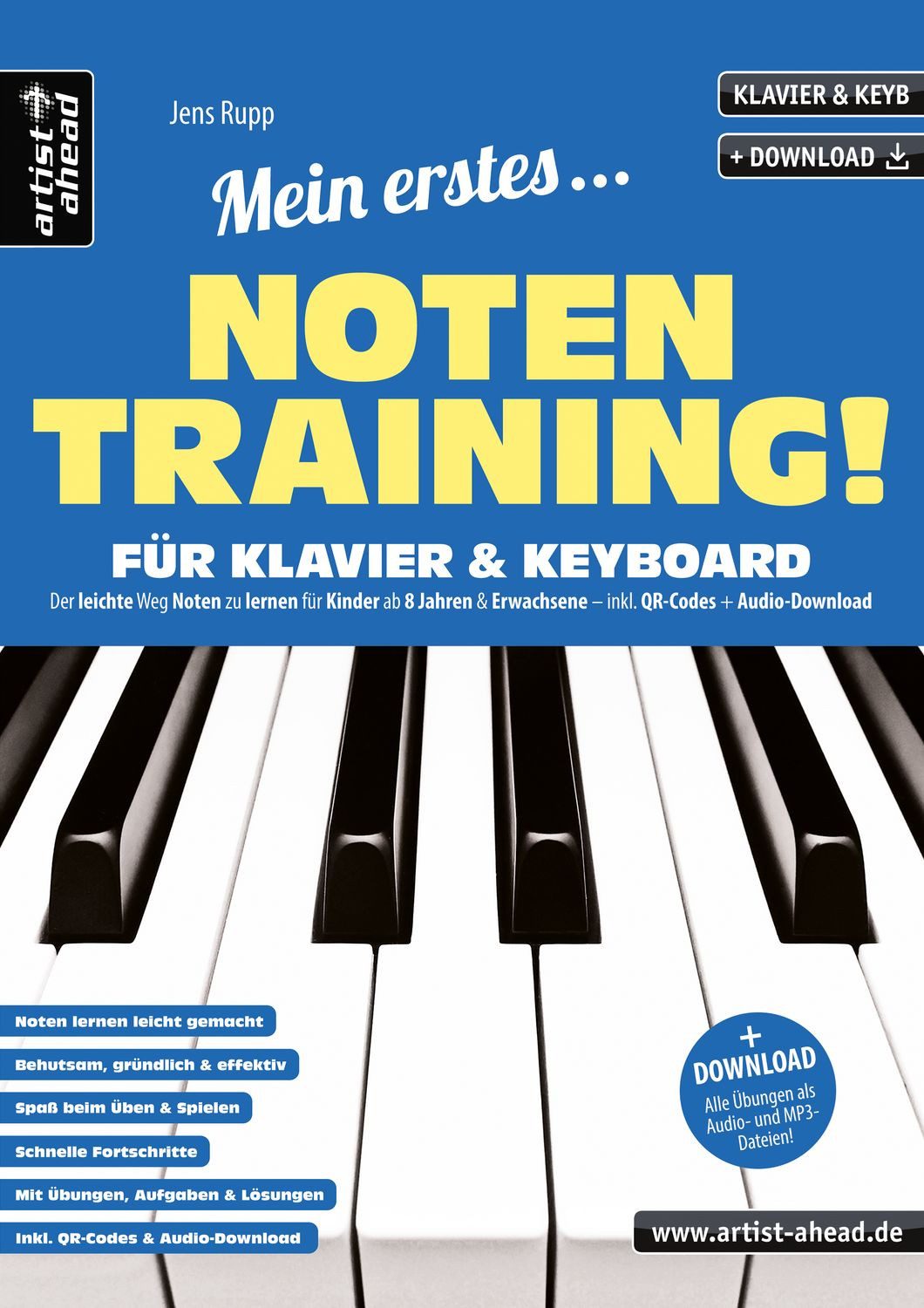 Mein erstes Notentraining für Klavier & Keyboard! / Jens Rupp