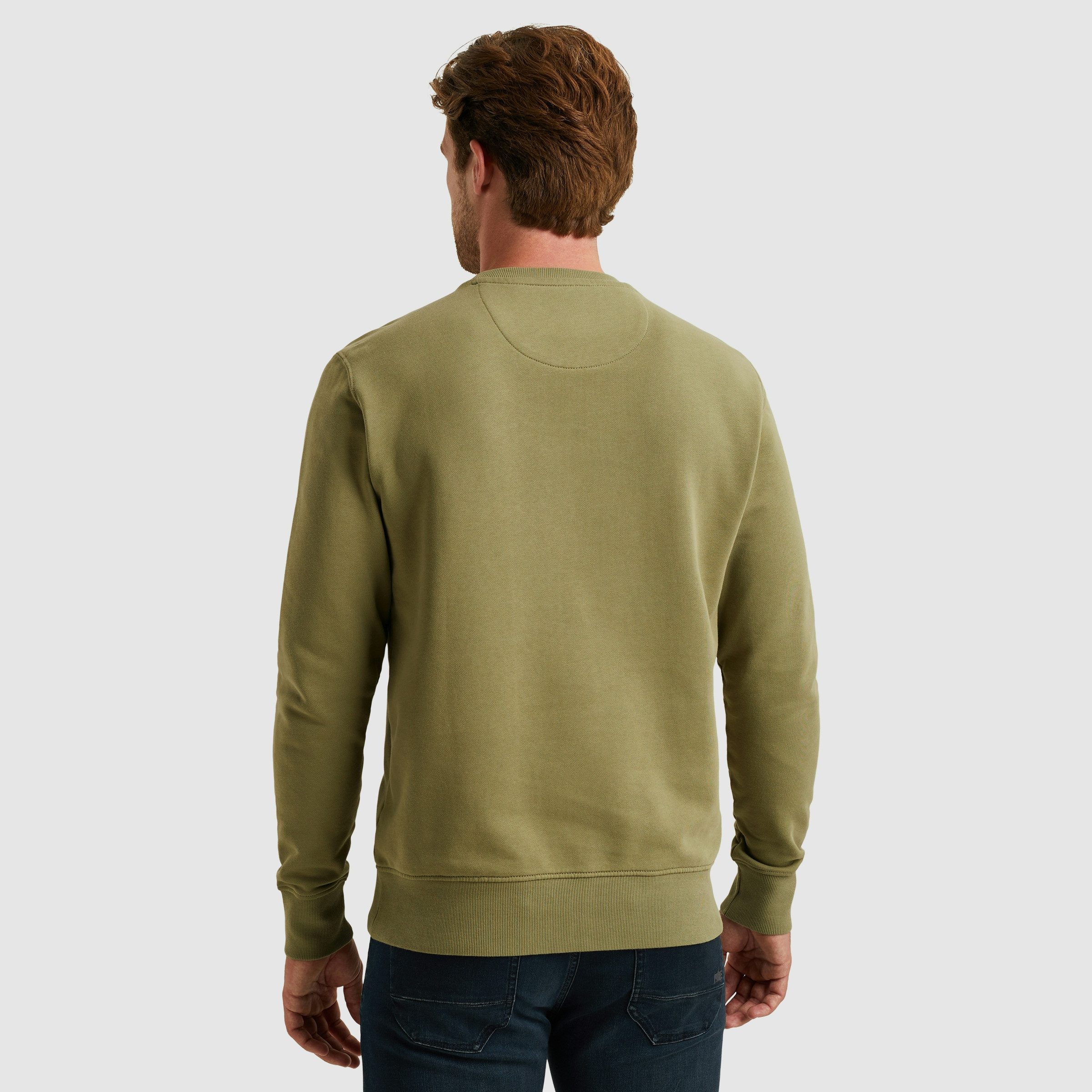 PME LEGEND Sweatshirt Crewneck soft terry with logo mit Logo Print