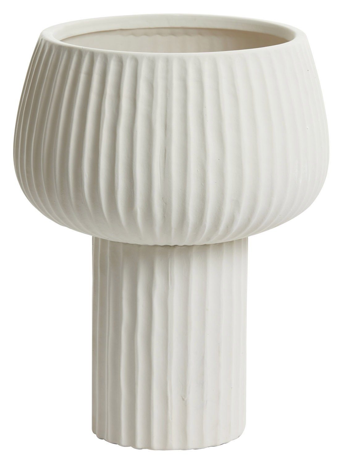 Dekovase FEYA, Vase, Cremeweiß, Keramik, H 31 cm