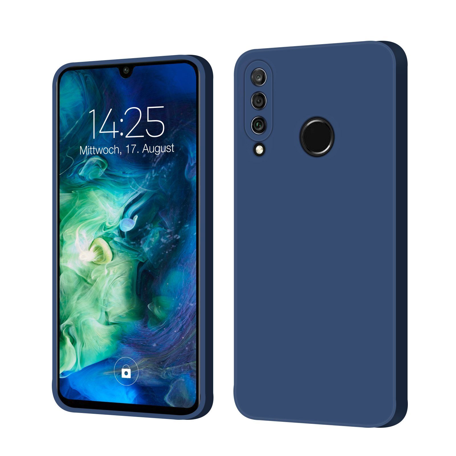 Tec-Expert Handyhülle SoftGrip Cover Hülle für Huawei P30 Lite, Handy Case Bumper integrierter Kameraschutz flexibel