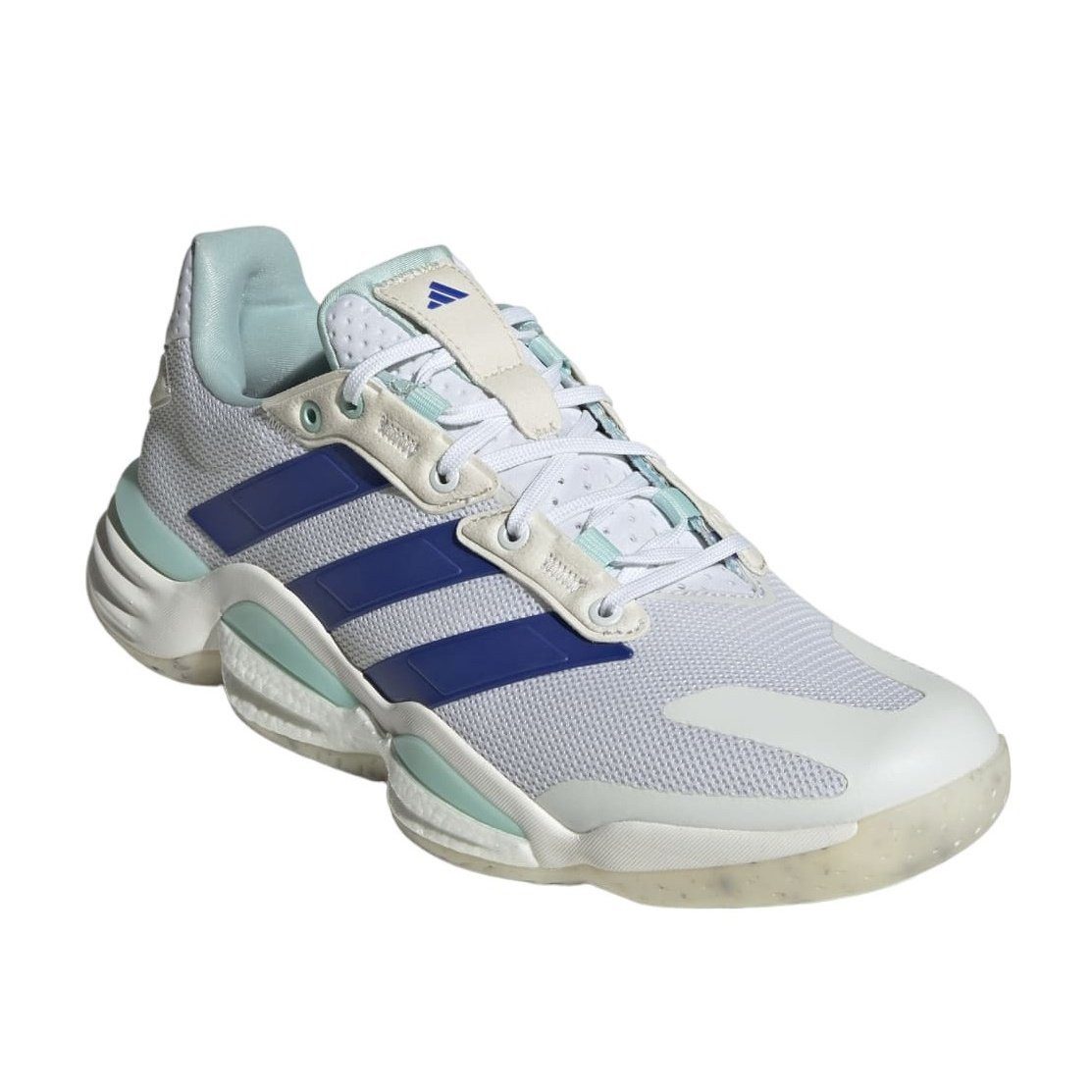 adidas Performance Hallen-Indoorschuhe Stabil 16 weiss/blau/mintgrün Herren Badmintonschuh