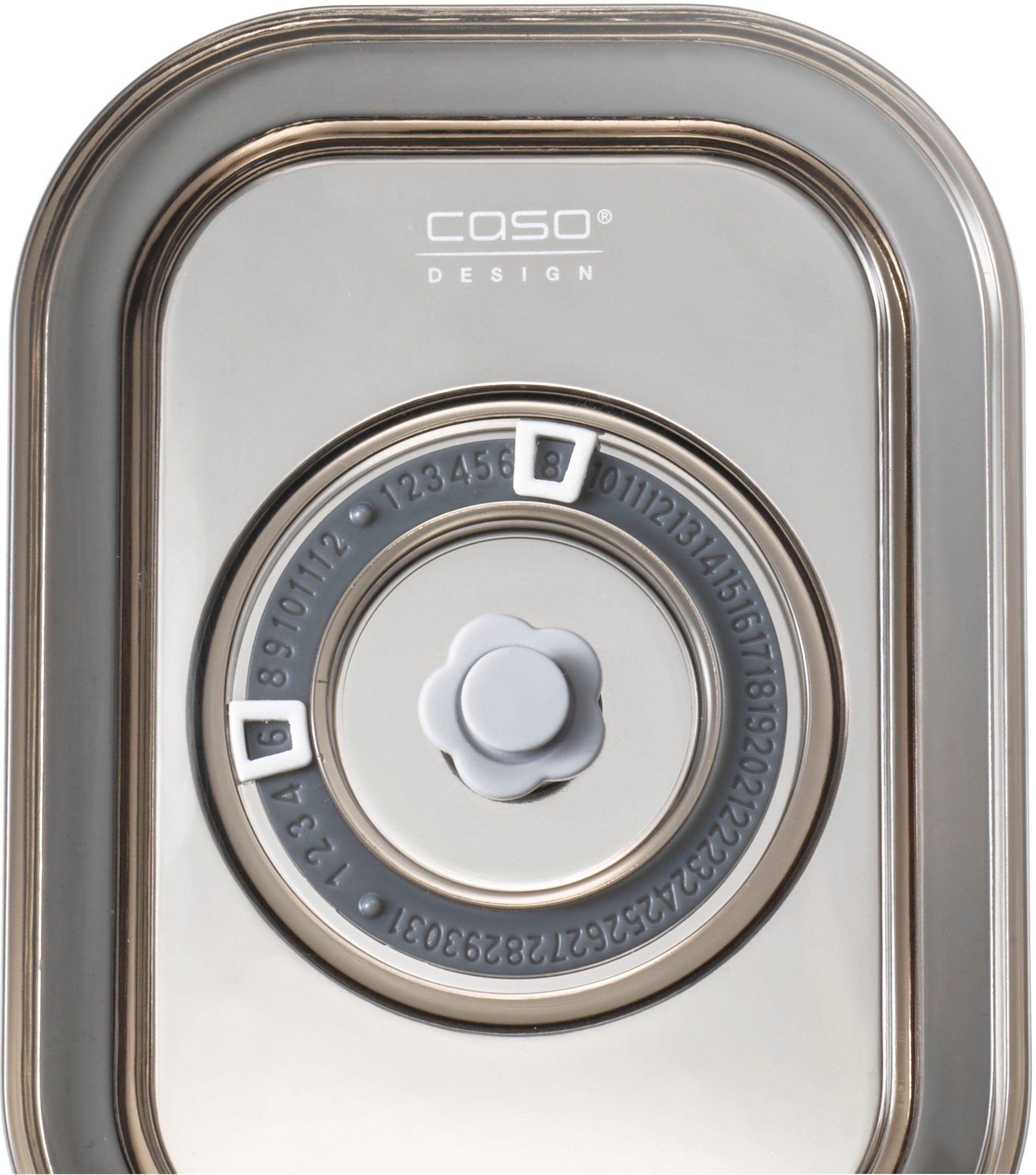 Caso Vakuumbehälter 1177 VacuBoxx Eco-Set, Glas, Kunststoff, (Set, 4-tlg., 1 Vakuumschlauch mit Adapter), 3 Glasbehälter mit Kunststoffdeckel