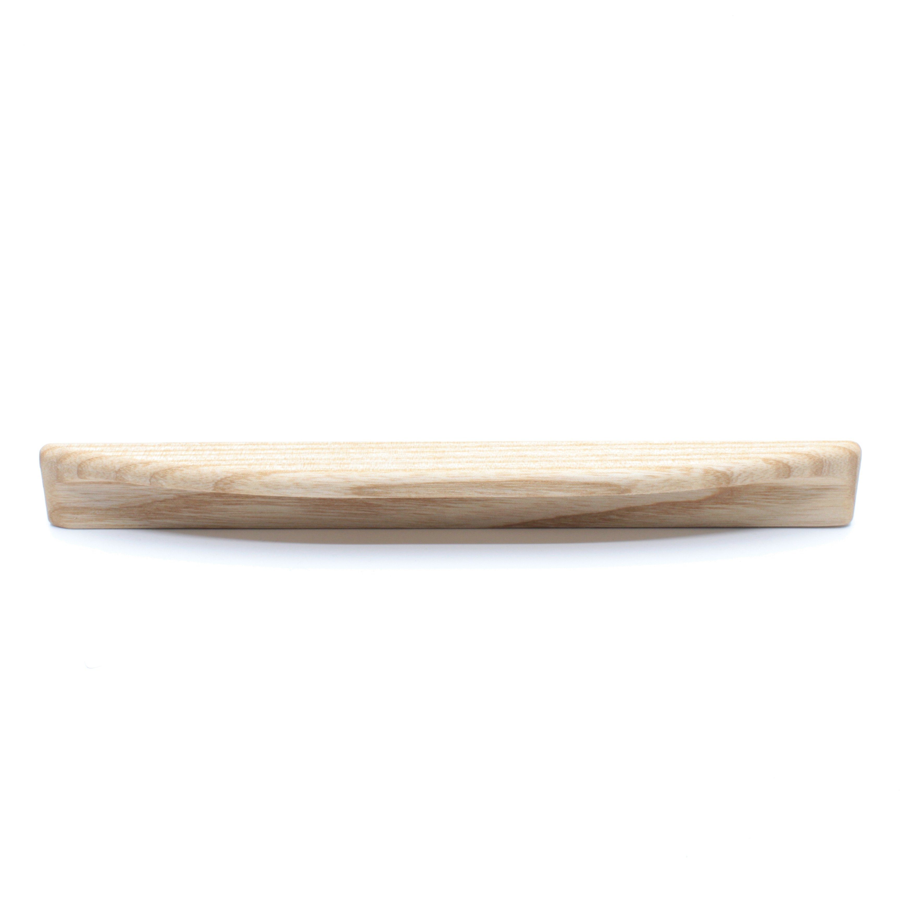 ekengriep Möbelgriff F413, Holz Möbelgriff aus Esche für Küche, IKEA Schrank, Schubladen usw.
