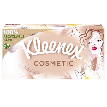 KLEENEX Kosmetiktücher Cosmetic Kosmetiktücher-Box, extra-weich, 3-lagig, 24 Boxen x80 Tücher