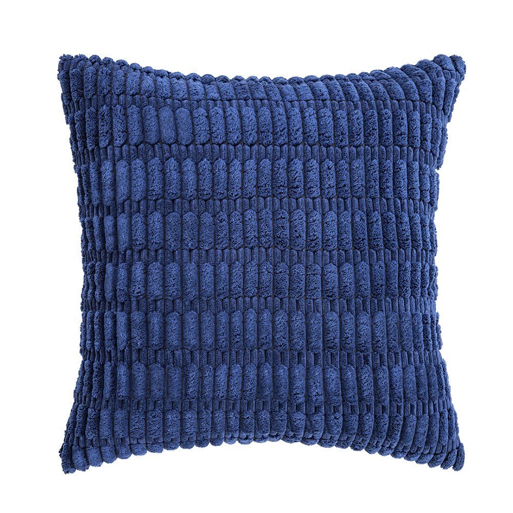 Kissenbezug 45* 45cm, Plüsch, für Wohnräume Schlafzimmer Sofa Deko