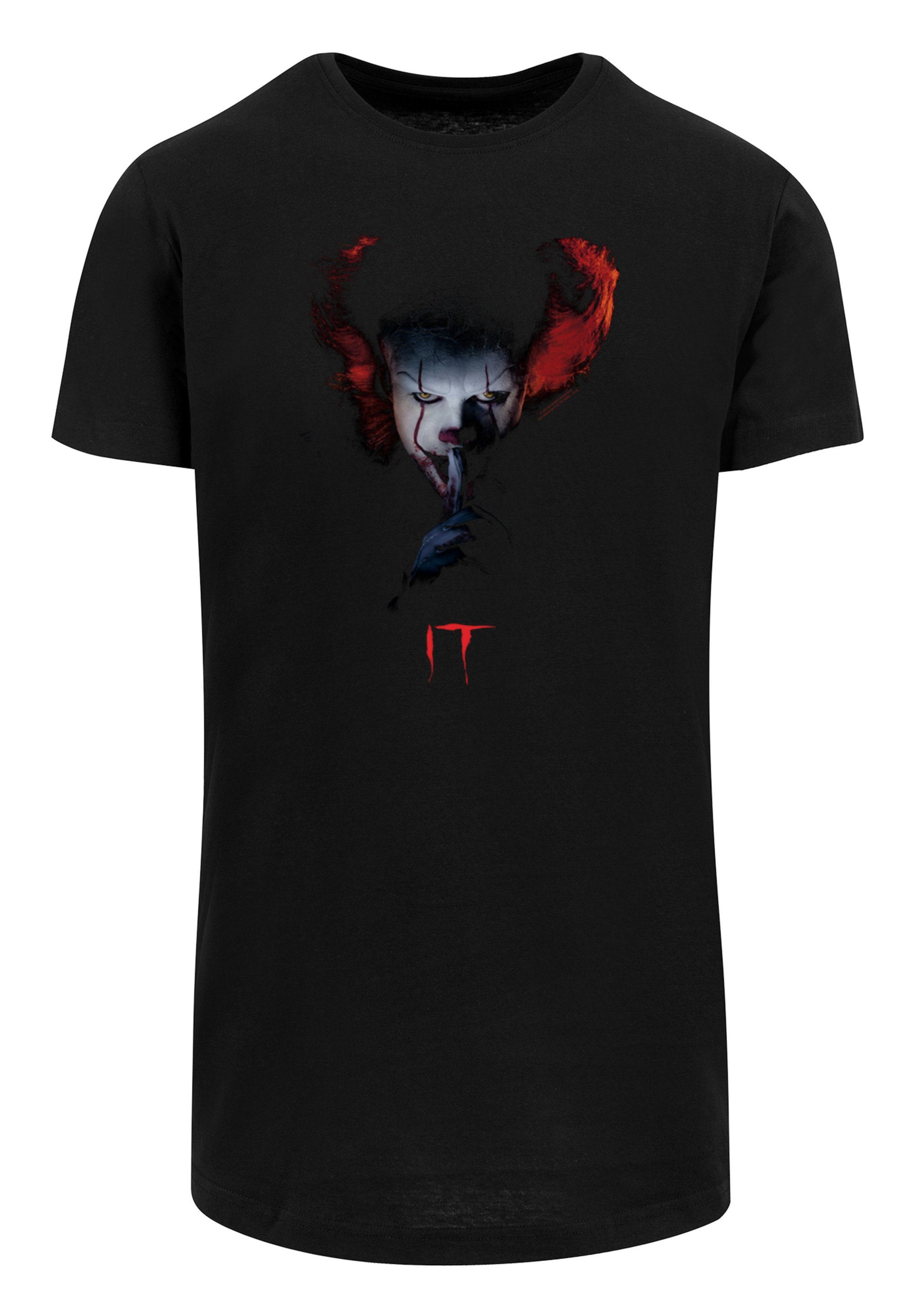 ES T-Shirt T-Shirt Cut F4NT4STIC Quiet Pennywise Stephen Film Print King Long IT