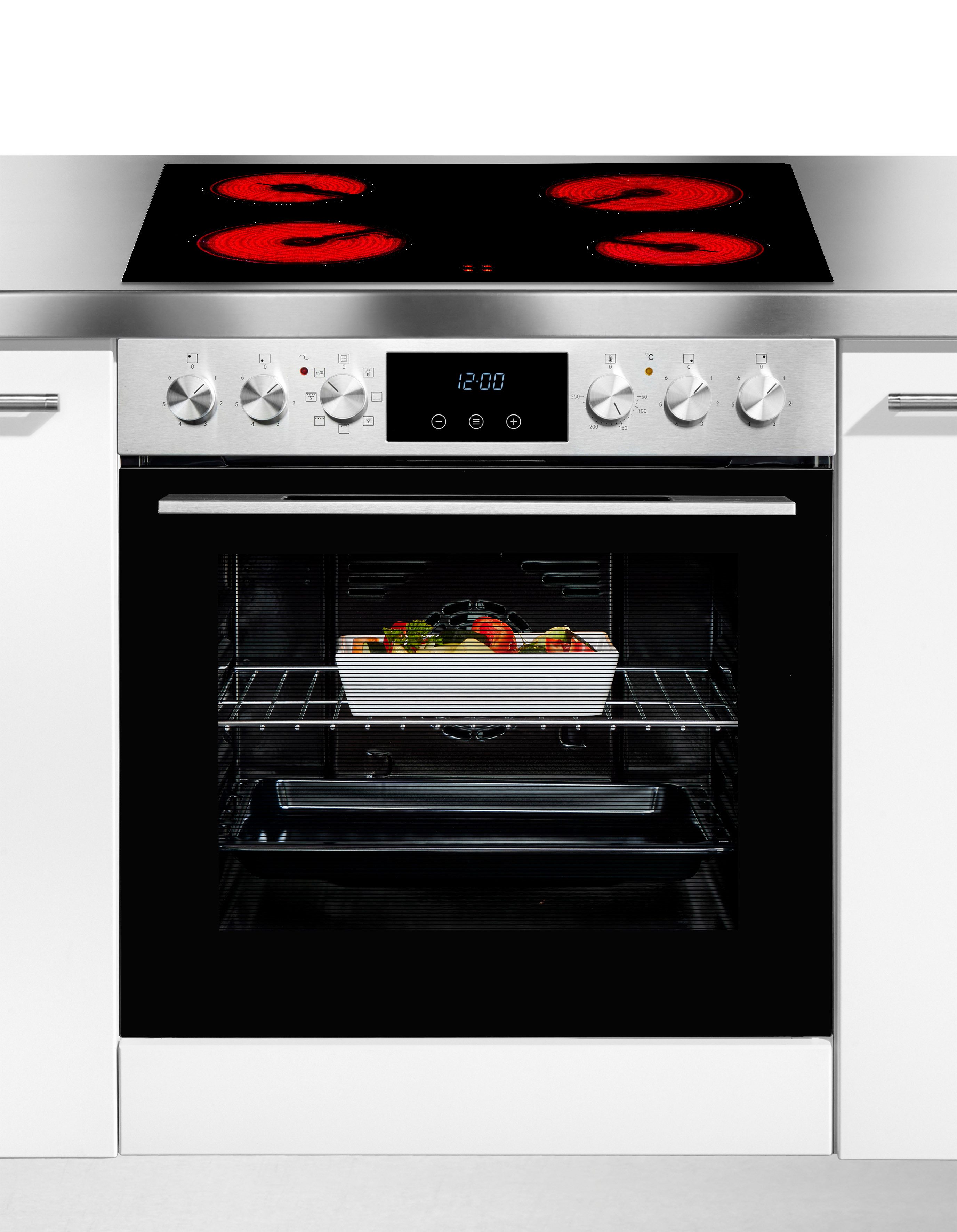 Hanseatic Elektro-Herd-Set HBCO707A+HC46060CN