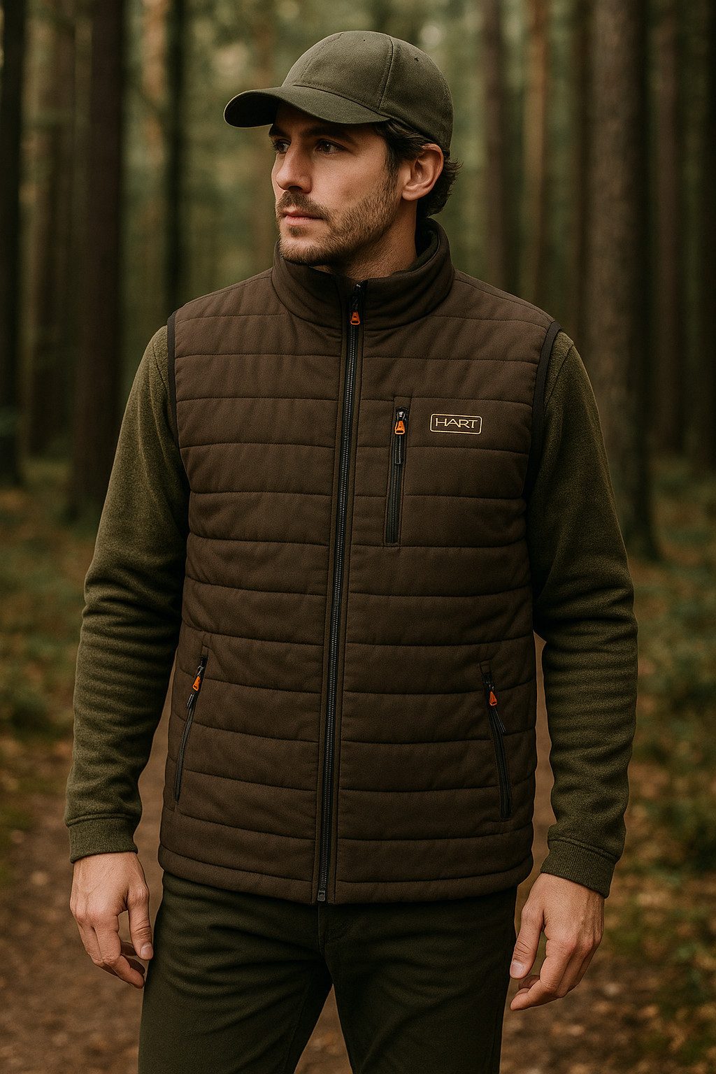 Hart Jagdweste Funktionsweste "Delta" Jagdweste oliv/grün günstig online kaufen