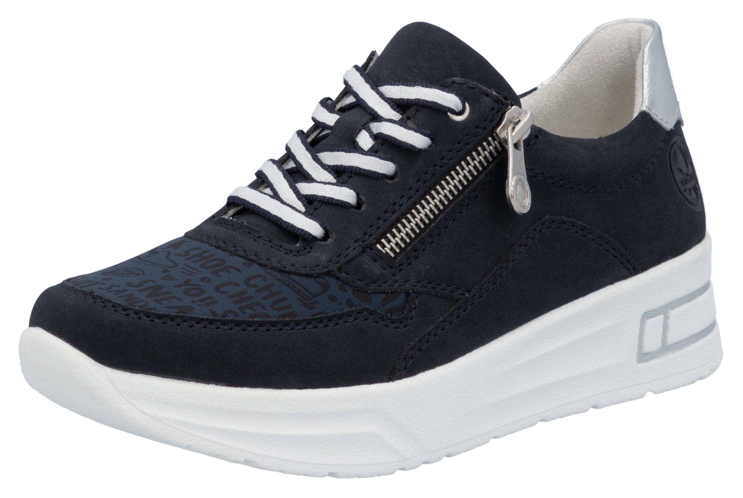 Rieker Plateausneaker Schnürschuh, Halbschuh, Freizeitschuh mit Soft-Einlag günstig online kaufen