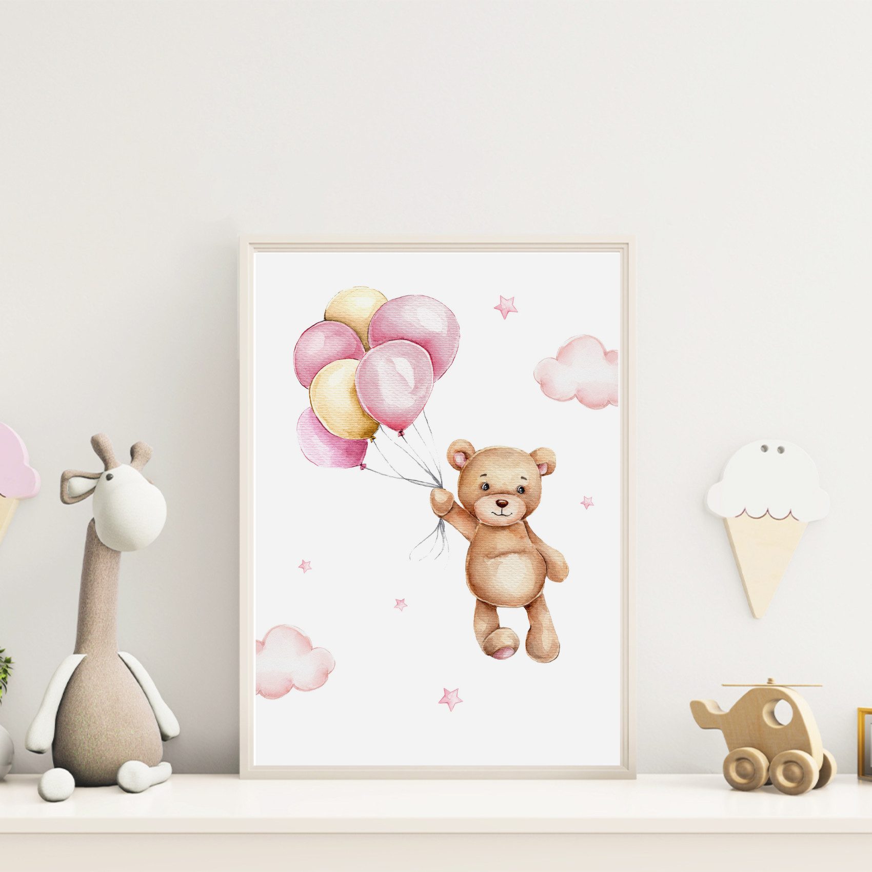 MeinBaby123® Poster Bilder Kinderzimmer, Poster Kinderzimmer Deko, Babyzimmer Deko, Spruch Wandbilder – Bild 5 von 5