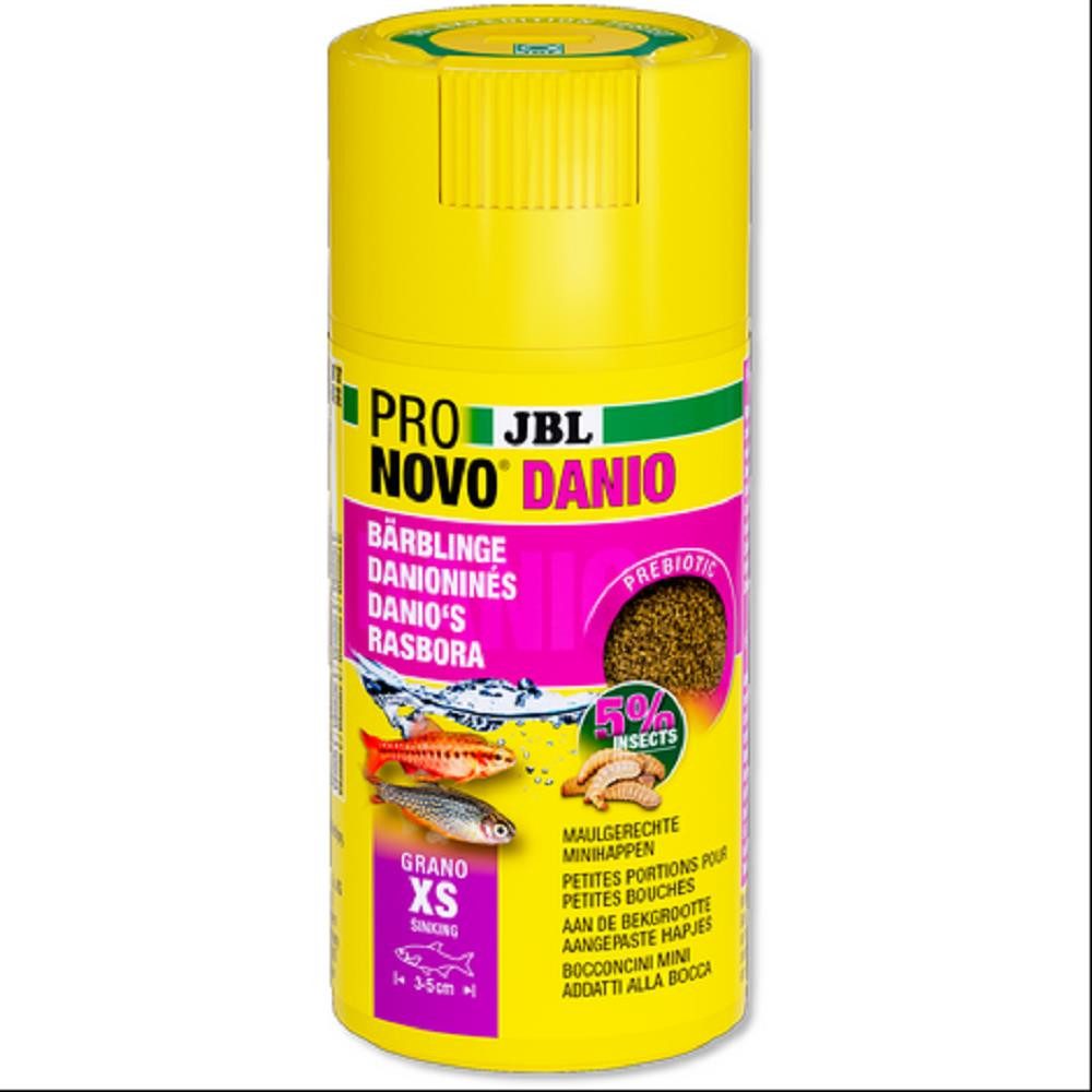 JBL GmbH & Co. KG Aquariendeko JBL PRONOVO DANIO GRANO XS 100 ml CLICK Hauptfutter-Granulat für alle