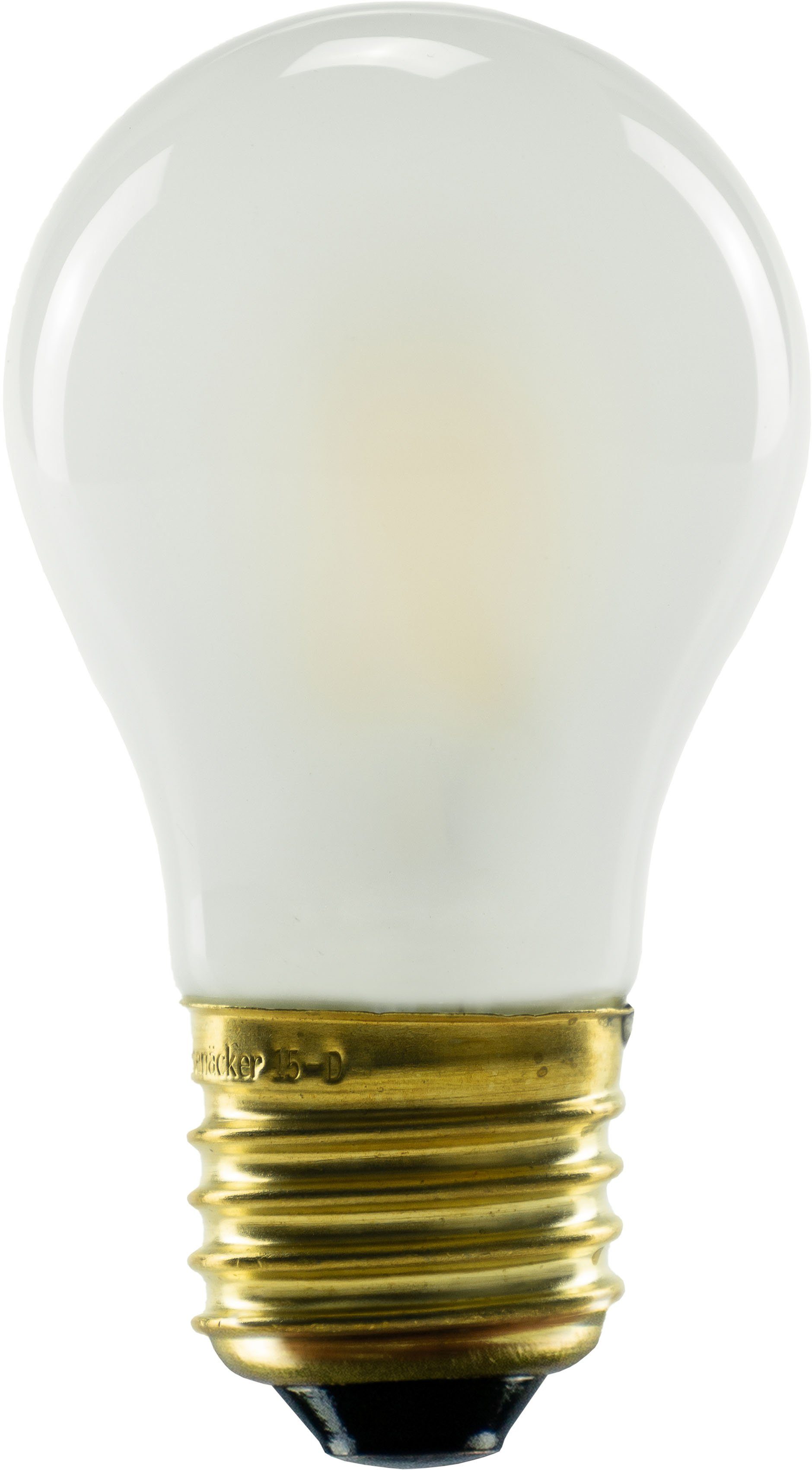 SEGULA LED-Leuchtmittel Vintage Line, E27, 1 St., Warmweiß, dimmbar, Glühlampe klein matt, E27