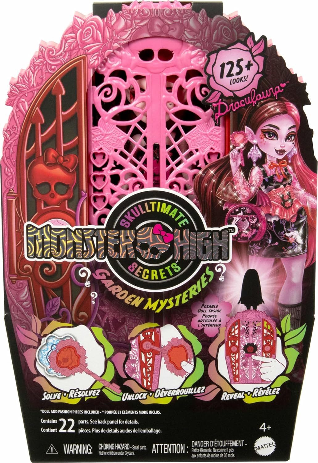 Mattel® Anziehpuppe Monster High Skulltimate Secrets Garden, Draculaura HYT72