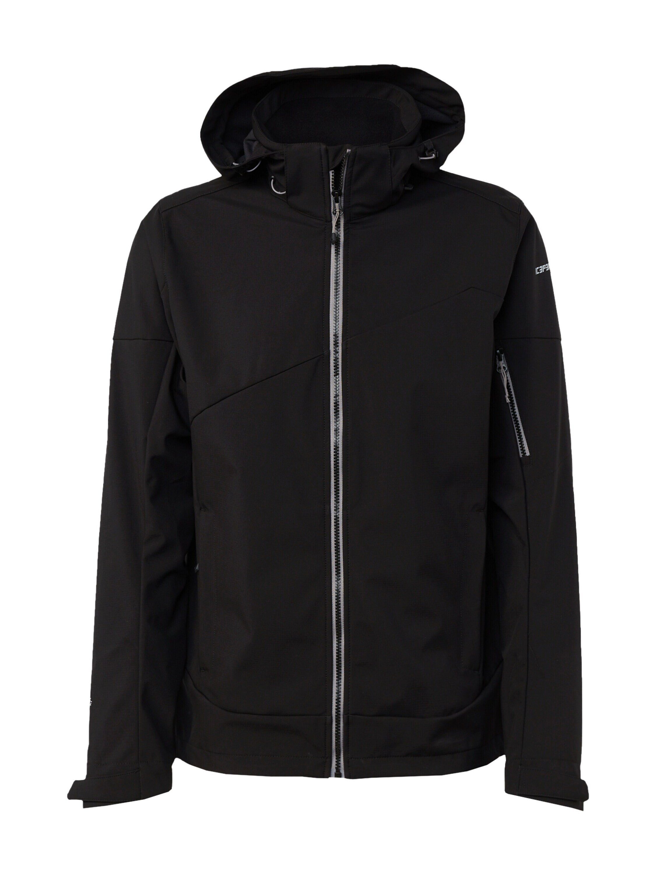 Icepeak Softshelljacke BARMSTEDT (1-St) SCHWARZ