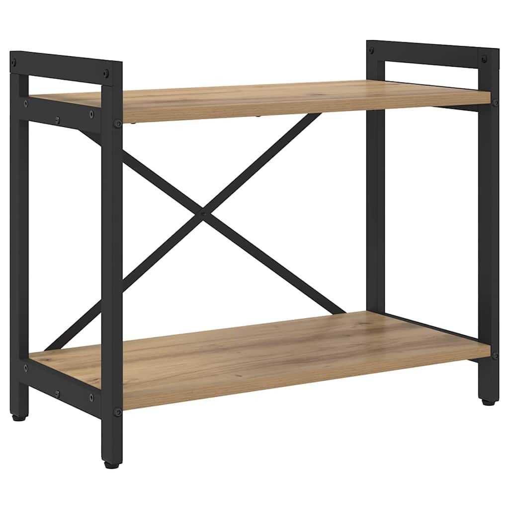 vidaXL Bücherregal Bücherregal Artisan-Eiche 60 x 30 x 48,5 cm Holzwerkstof günstig online kaufen