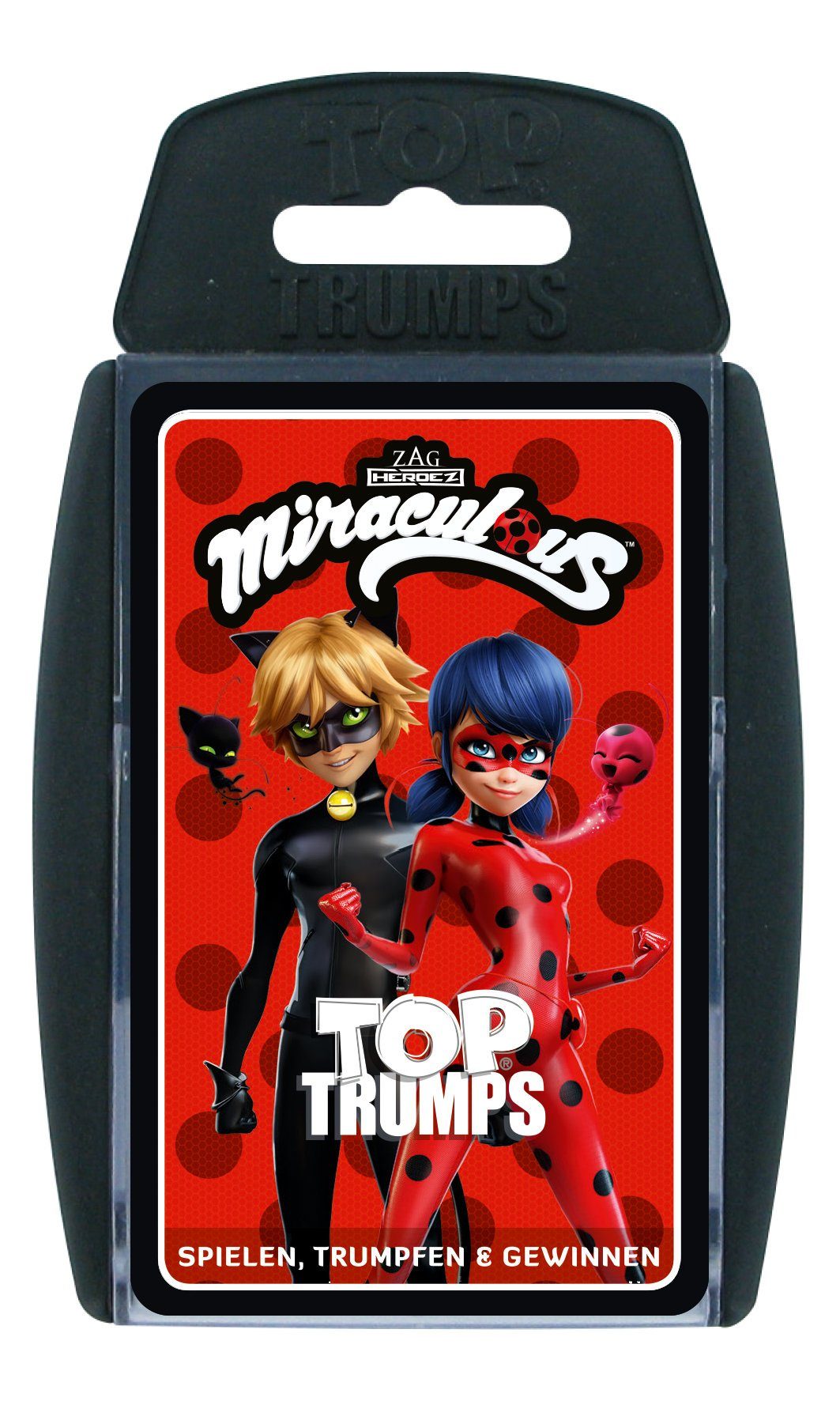 Winning Moves Spiel Top Trumps Miraculous, Quartett