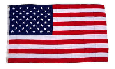 trends4cents Flagge »Flagge 90 x 150 cm Hissfahne Bundesland Sturmflagge Hissfahne« (USA), für Fahnenmaste