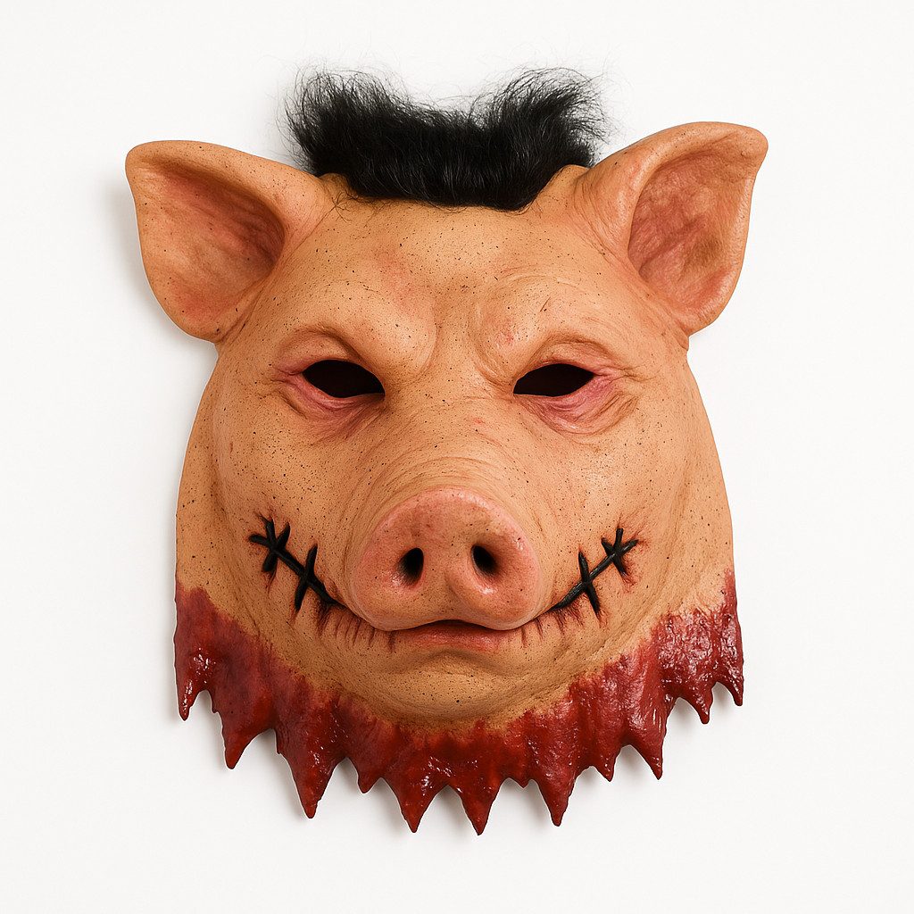 Paper Magic Verkleidungsmaske Schweine Horror Maske Latex Vollkopf Hallowee günstig online kaufen