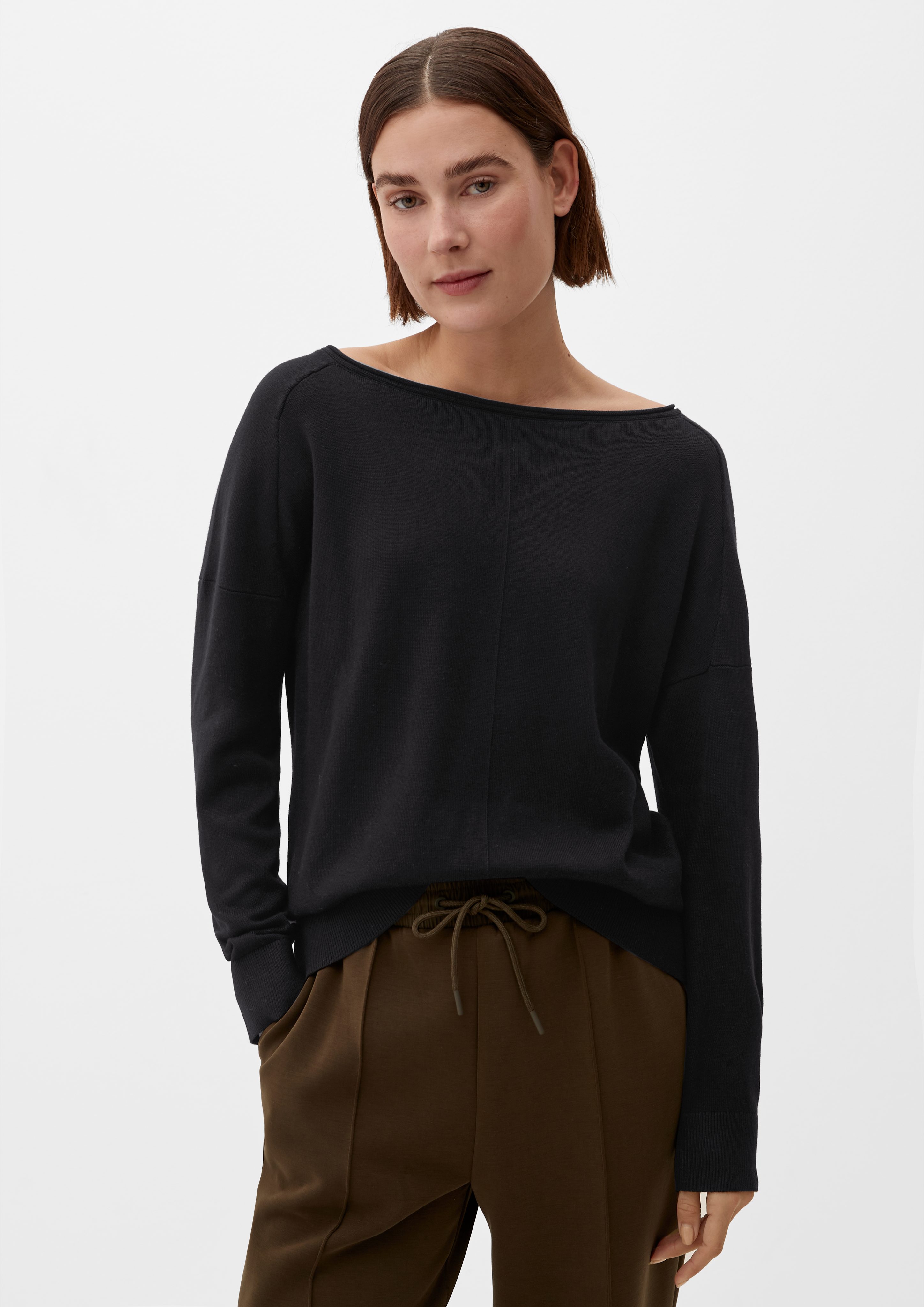 S.Oliver Strickpullover Aus Viskosemix – Gemütlicher Und Warmer Pulli Mit Regulärer Passform