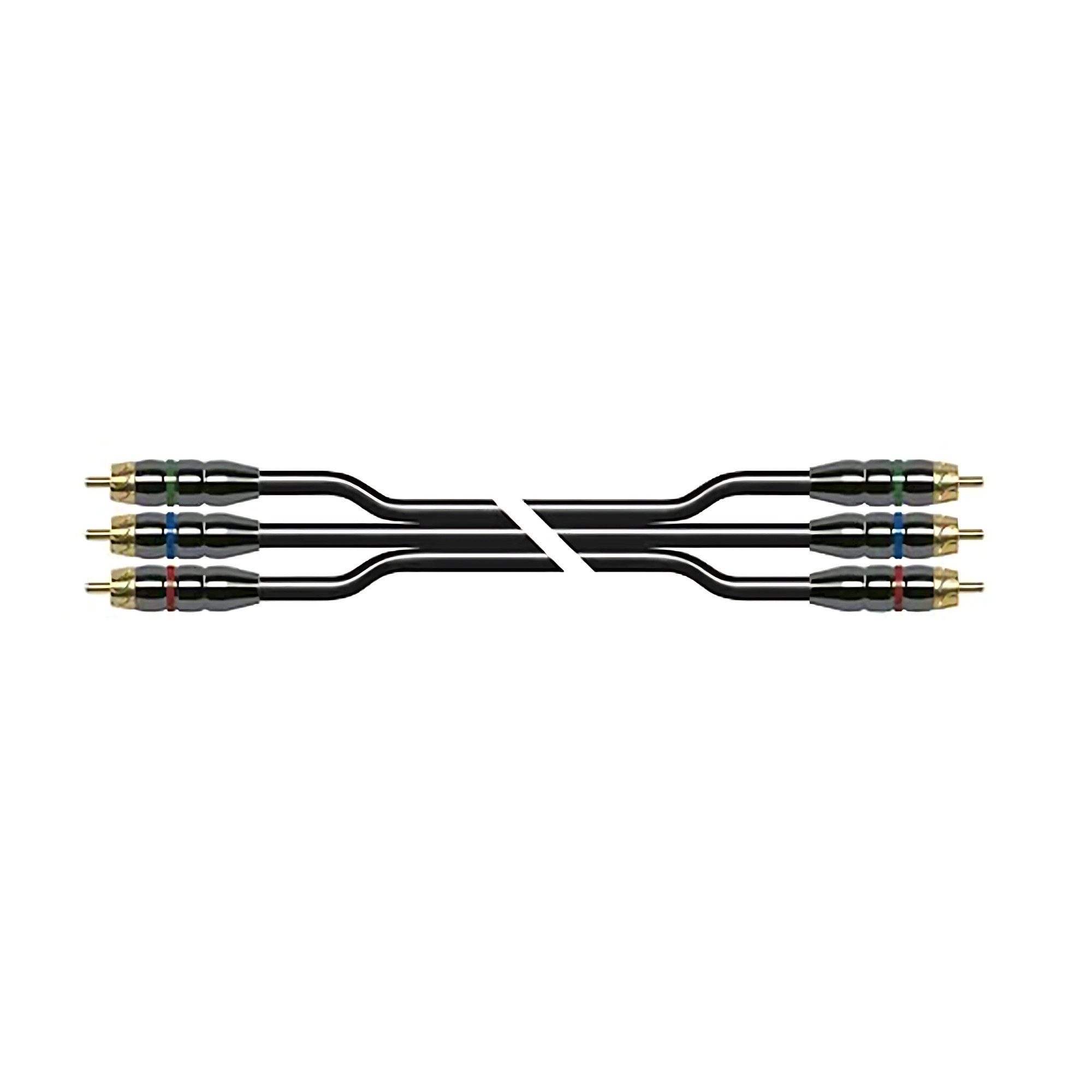 YUV-Verbindungs Kabel HQ (Sky) - Vergoldete Cinch-Stecker HDMI-Kabel