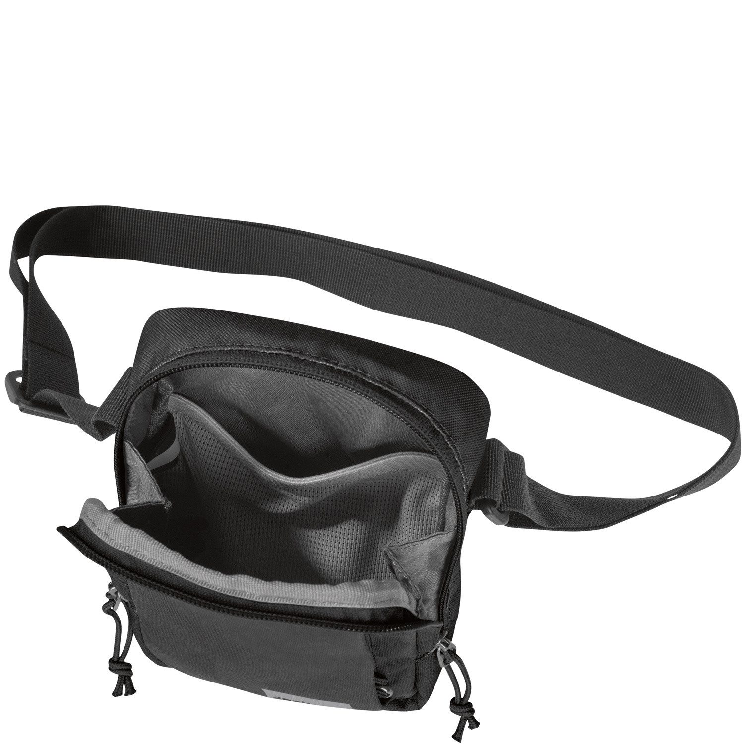 Jack Wolfskin Umhängetasche Jack Wolfskin Umhängetasche Konya Bag Black (1, 1-tlg., 1)