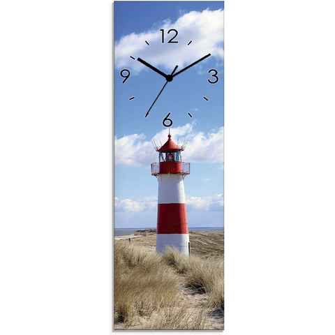 Artland Wanduhr Leuchtturm Sylt (wahlweise mit Quarz- oder Funkuhrwerk, lautlos ohne Tickgeräusche)