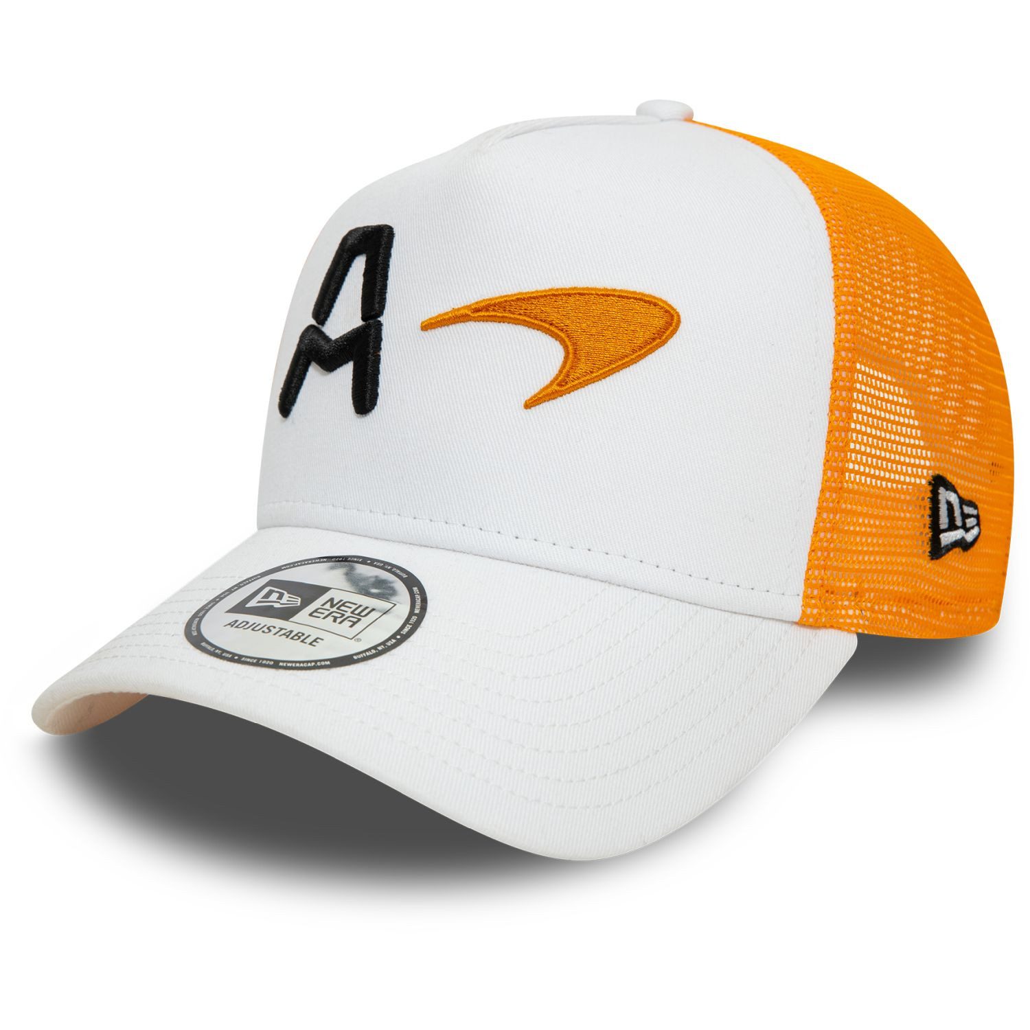 New Era A-Frame Trucker Cap - F1 McLaren Orange Orange One Size