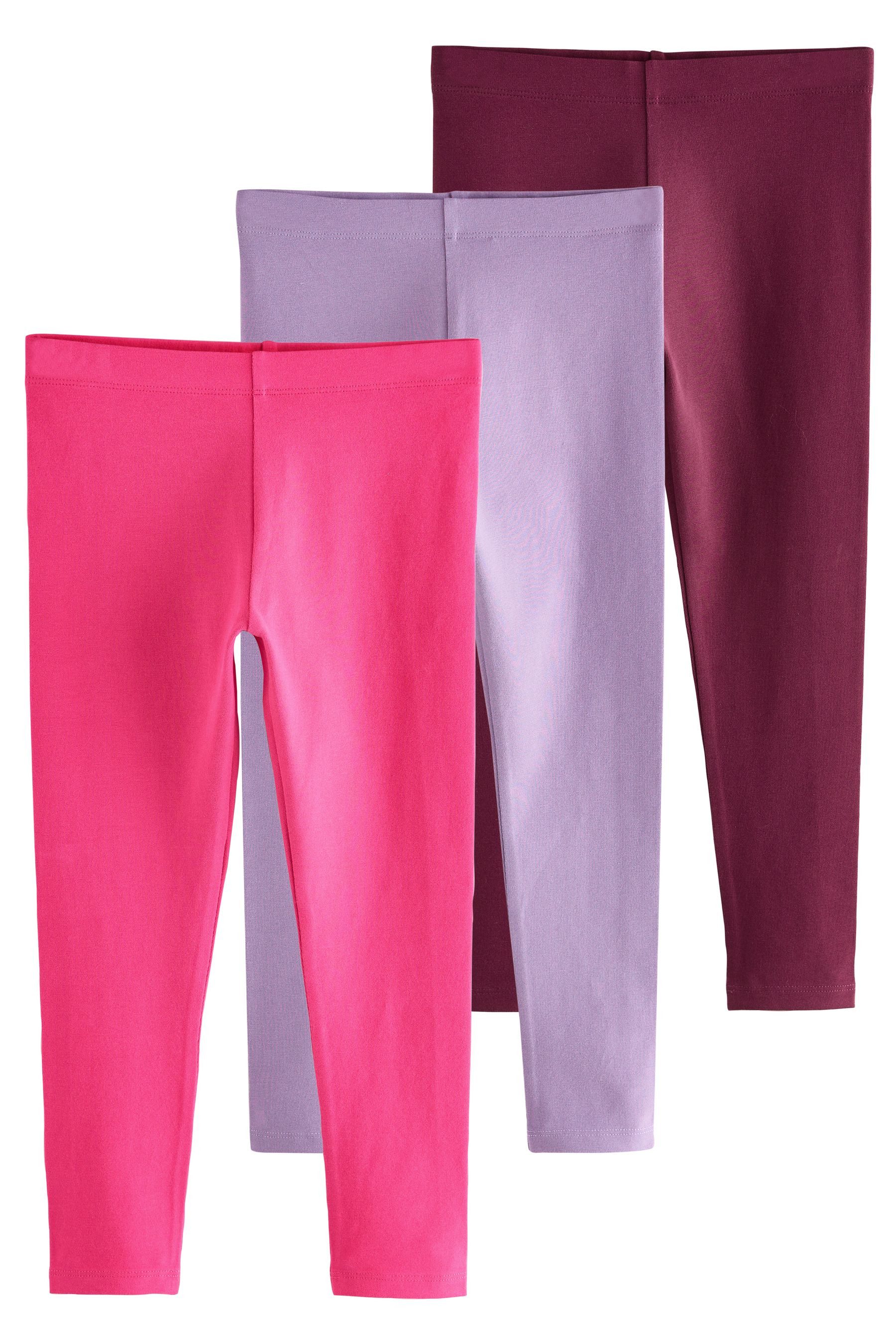 Leggings Regular Fit Leggings, 3er-Pack