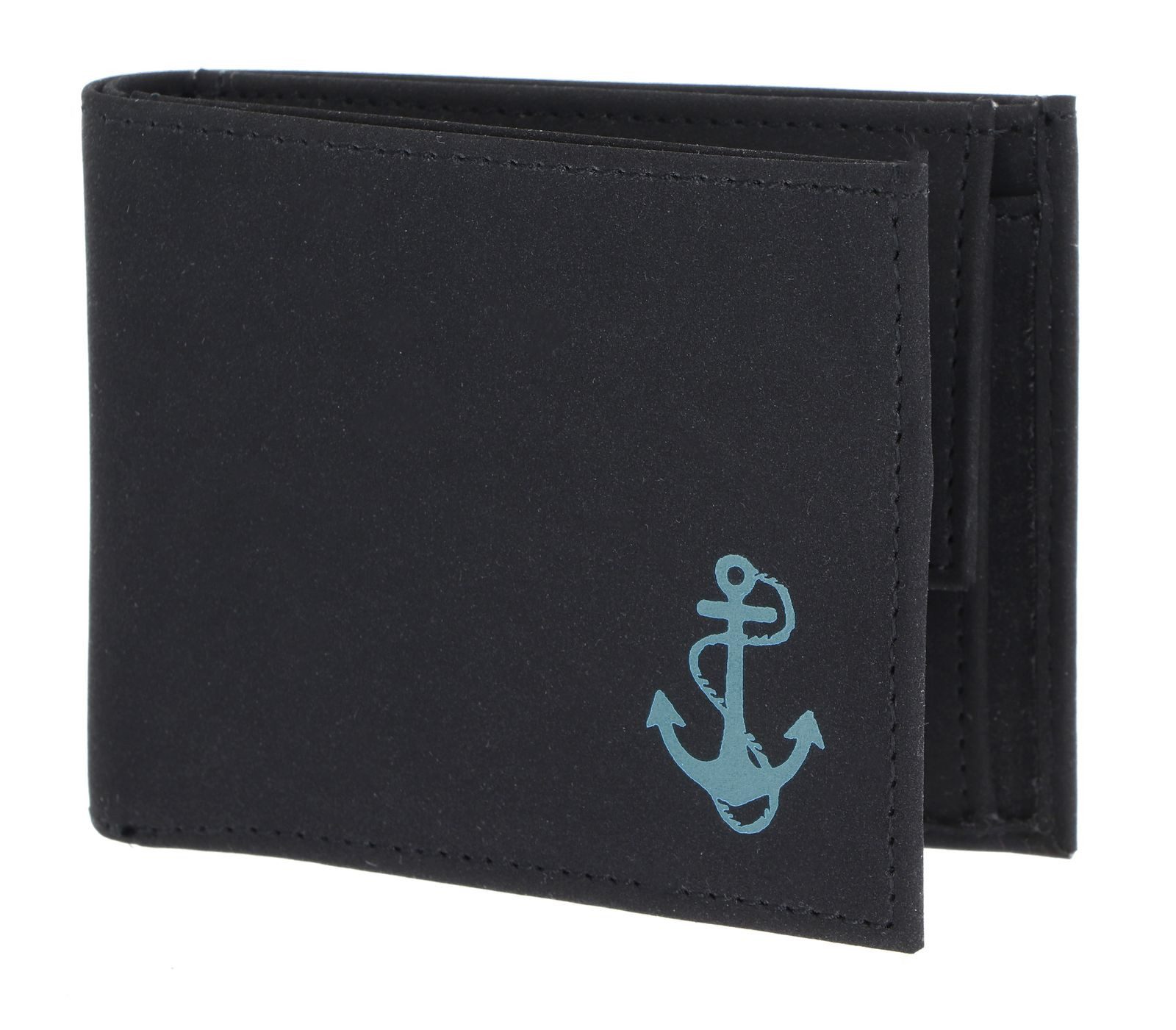 Freedom Anchor Print Cyan Black
