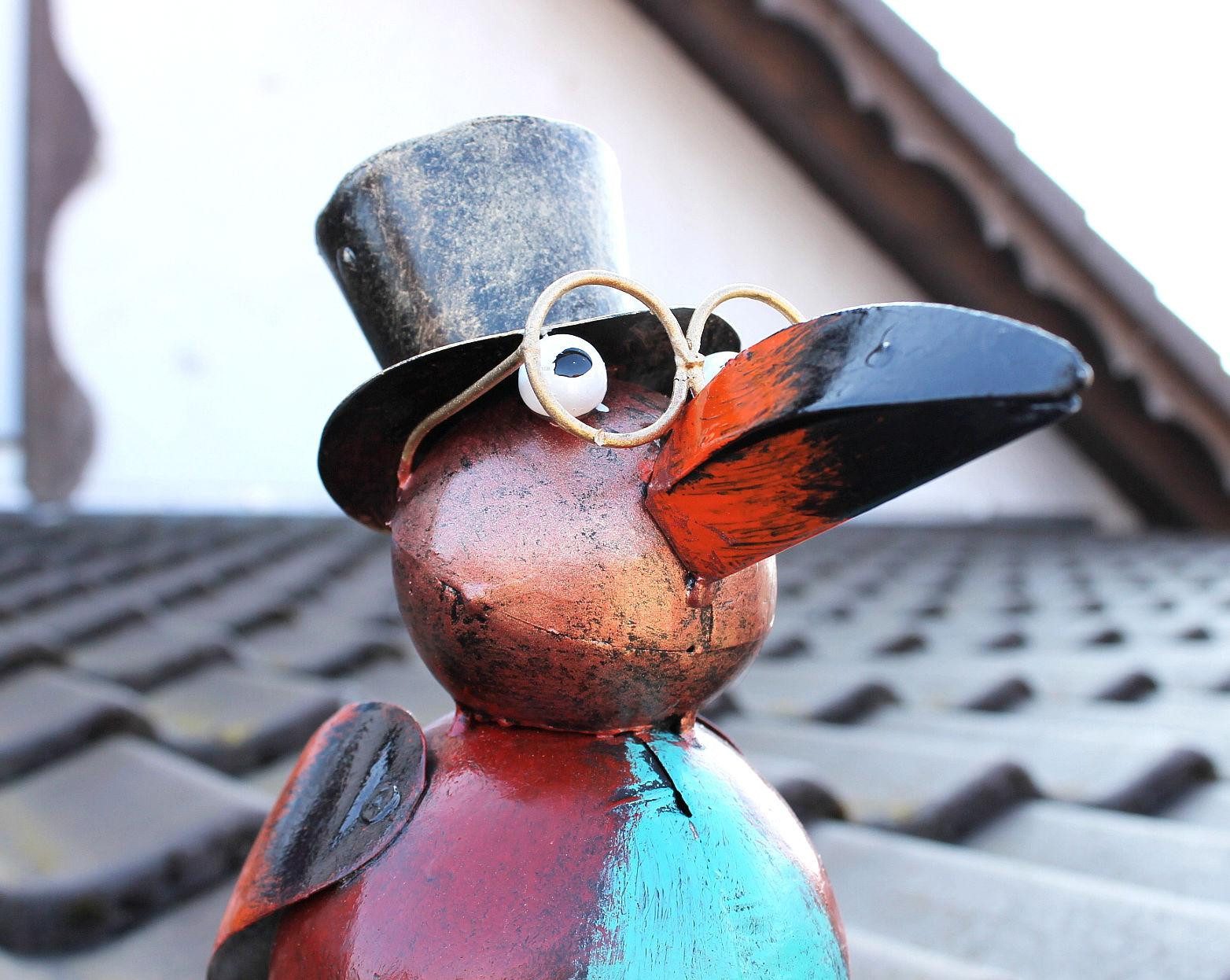 DanDiBo Gartenfigur Rabe Figur Deko für günstig online kaufen
