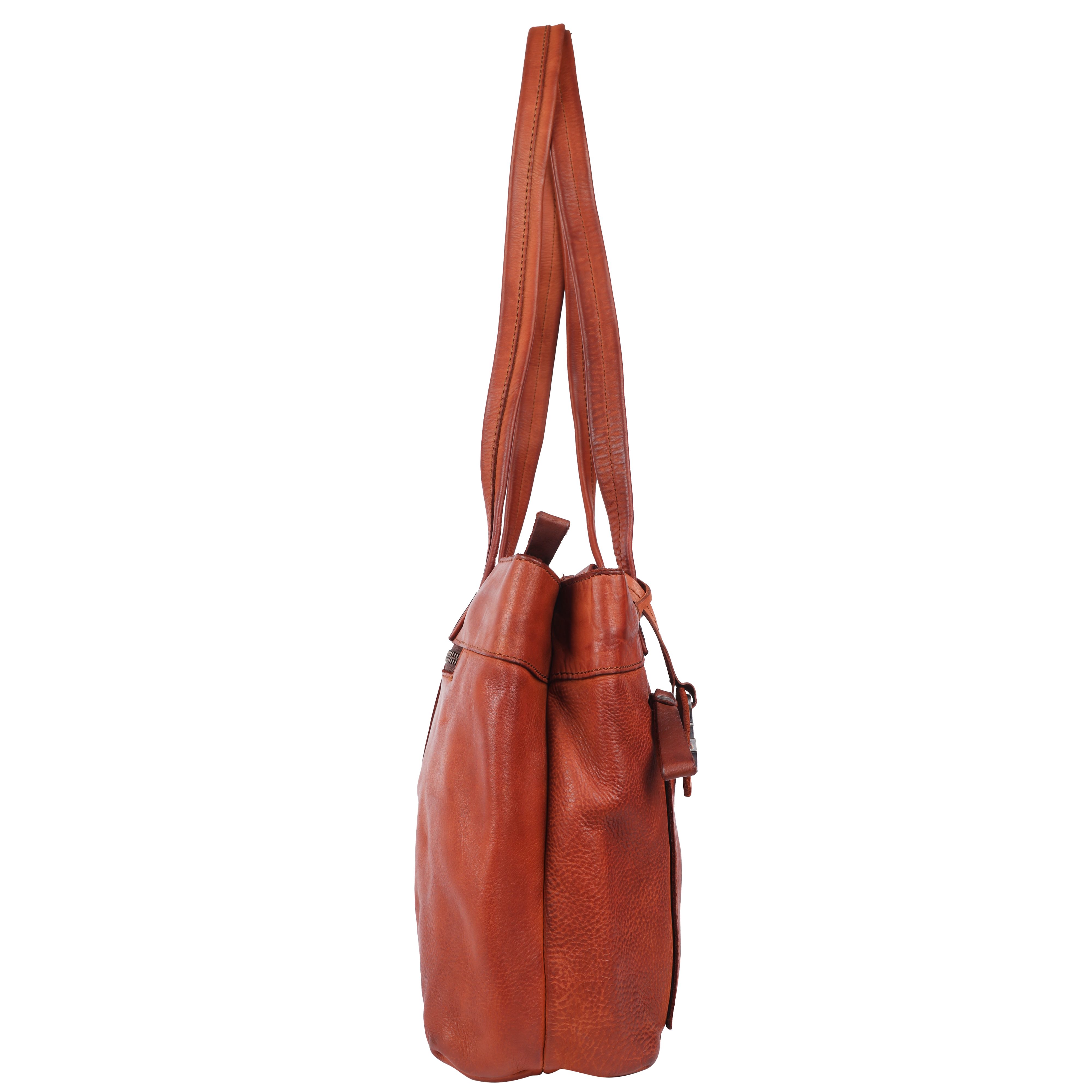 HARBOUR 2nd Shopper Zea, Damen Henkeltasche, Schultertasche, Handtasche mit Logodruck