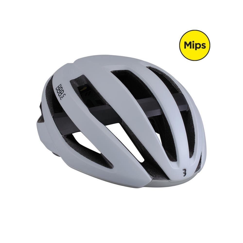Fahrradhelm BBB Helm Maestro MIPS M matt weiss