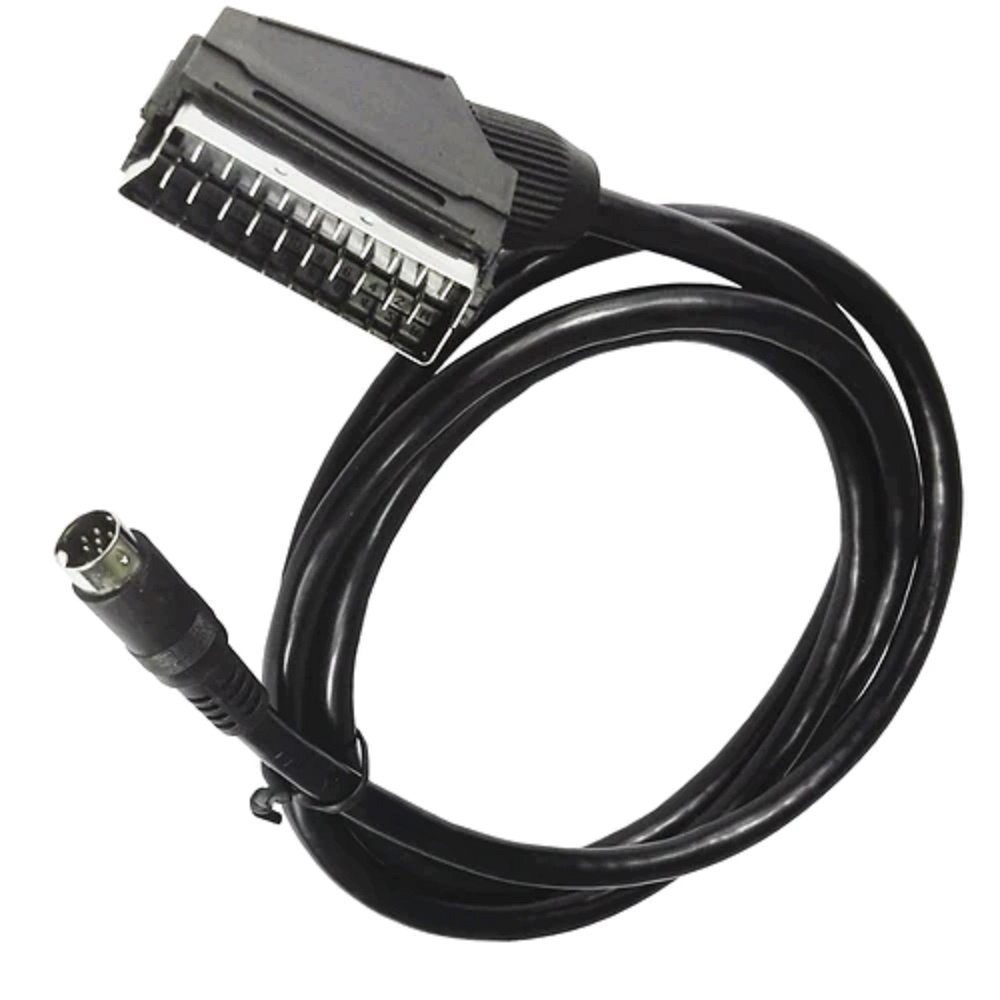 Xoro AV3 Adapterkabel SCART-Mini DIN 1.5m für HRT8772/HRK7672 TWIN/HDD Video-Kabel