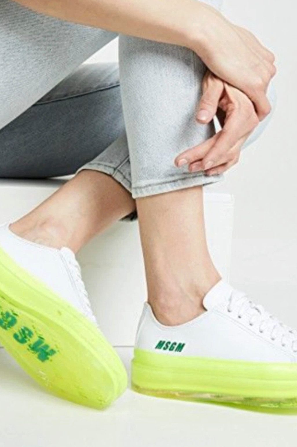 MSGM X RBRSL Rubber Soul Edition Floating Schuhe Made in Italy Sneaker Fusion aus Streetstyle, kunst und italien Handwerksqualität