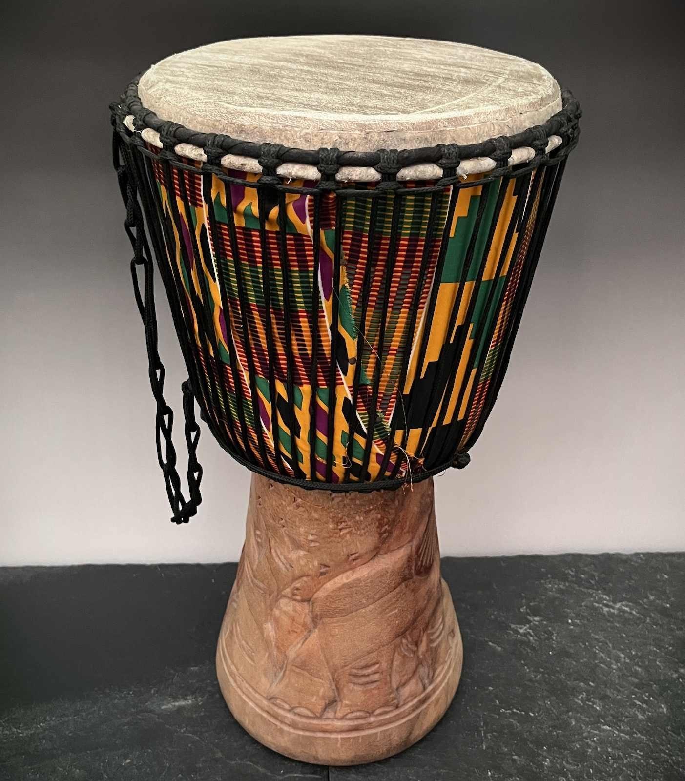 Asien LifeStyle kleine Trommel 50cm Djembe Trommel Afrika Ghana