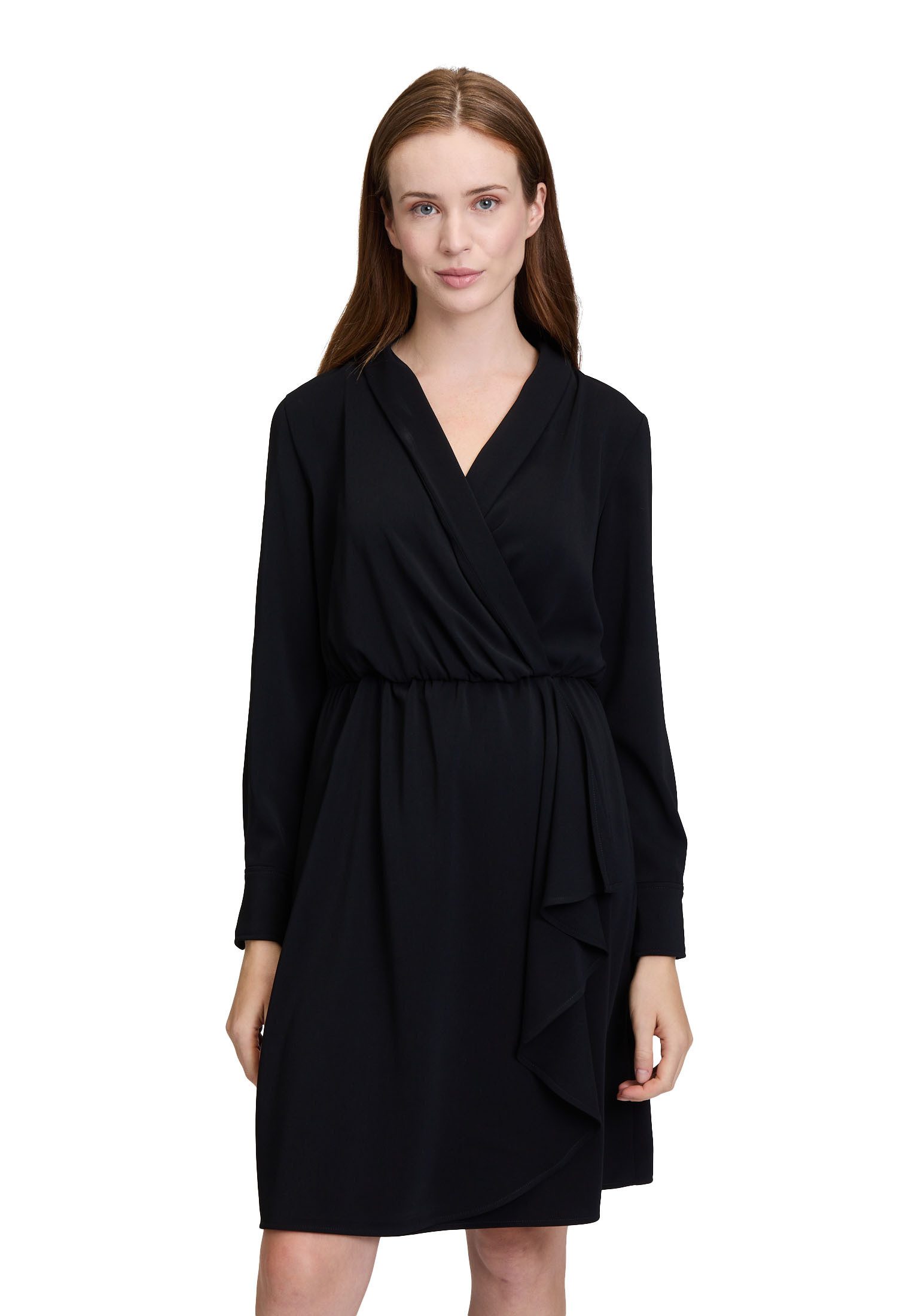 Cartoon Wickelkleid Cartoon Wickelkleid mit Volant günstig online kaufen