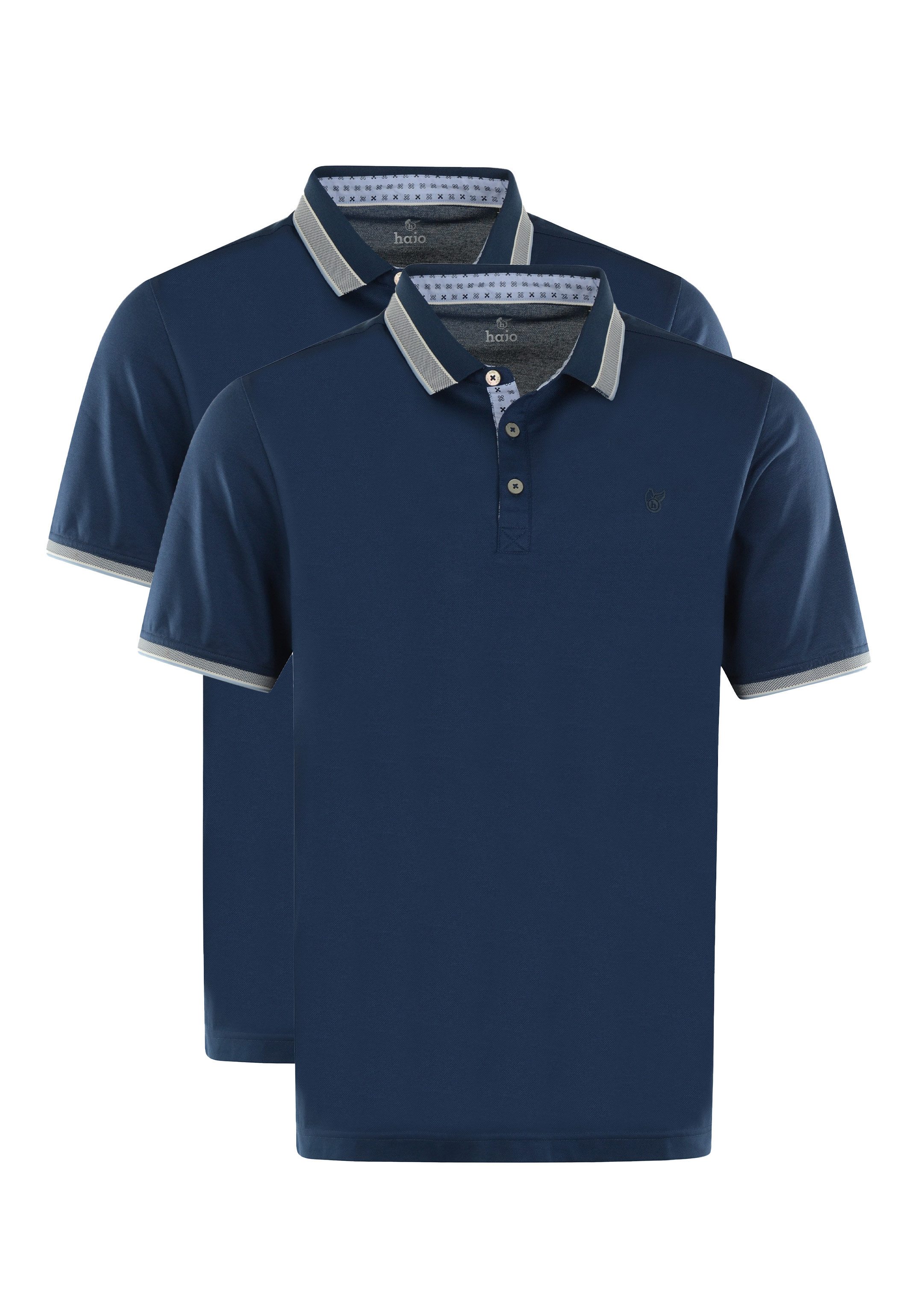 Hajo Poloshirt 2er Pack Pique (Spar-Set, günstig online kaufen